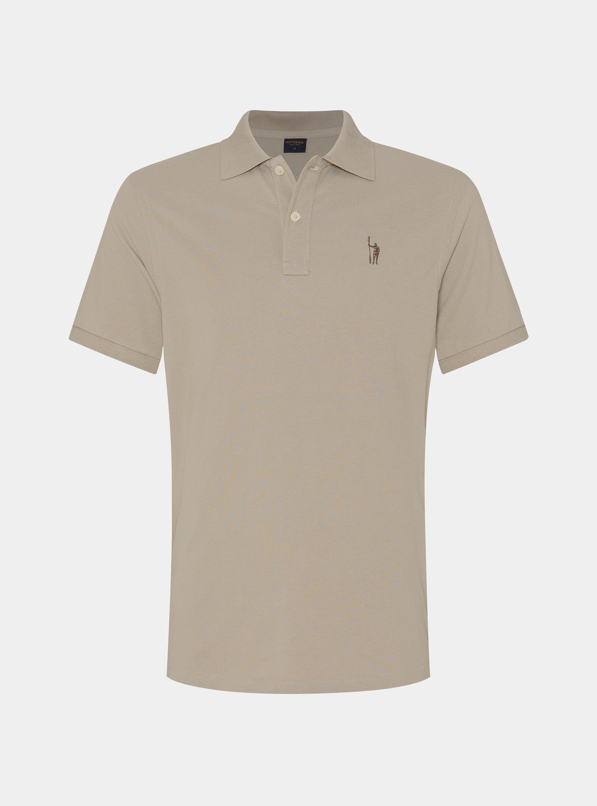 Classic piqu&eacute; polo shirt, SAND