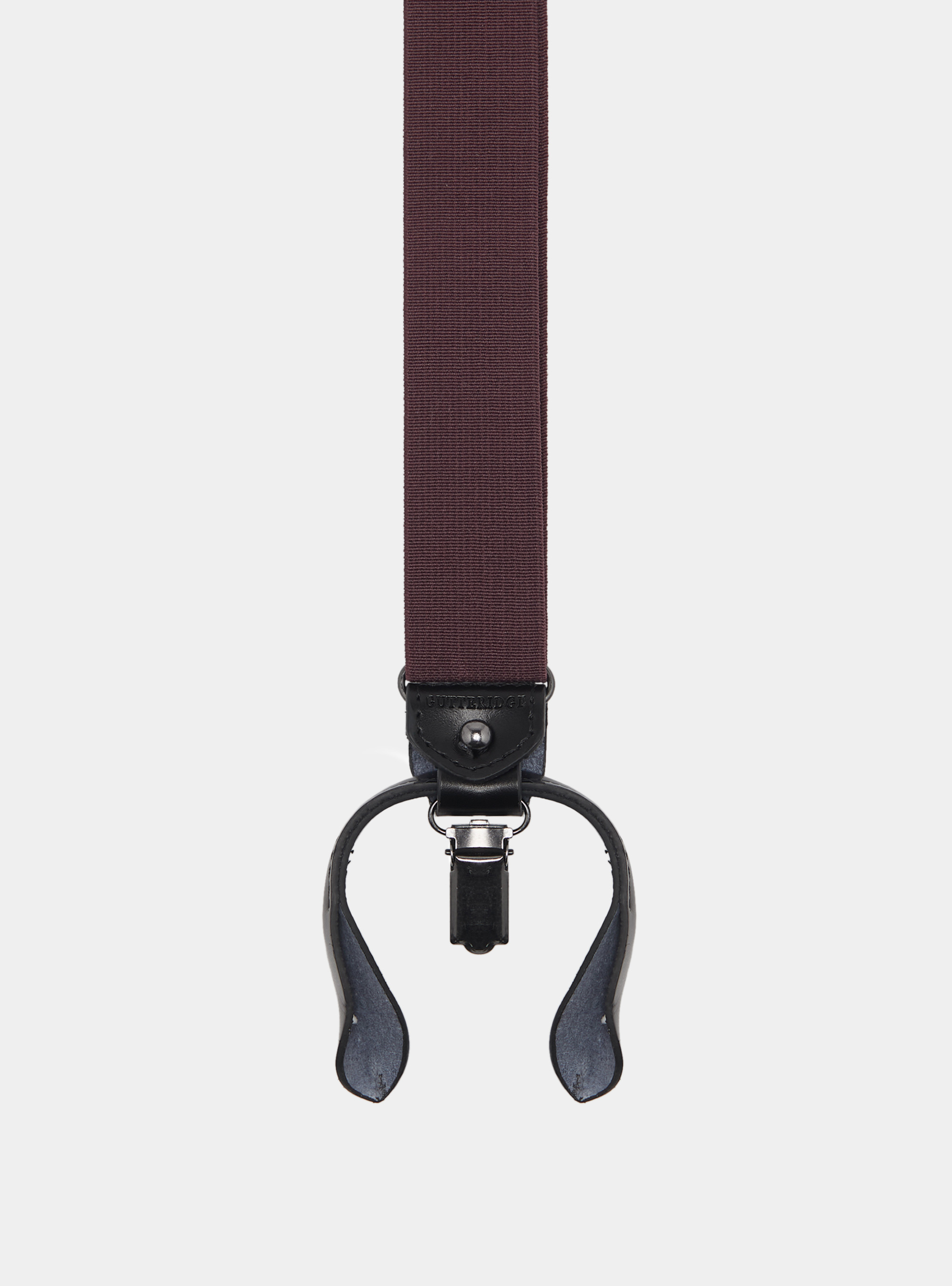 Unifarbene Hosenträger, BORDEAUX 0311C