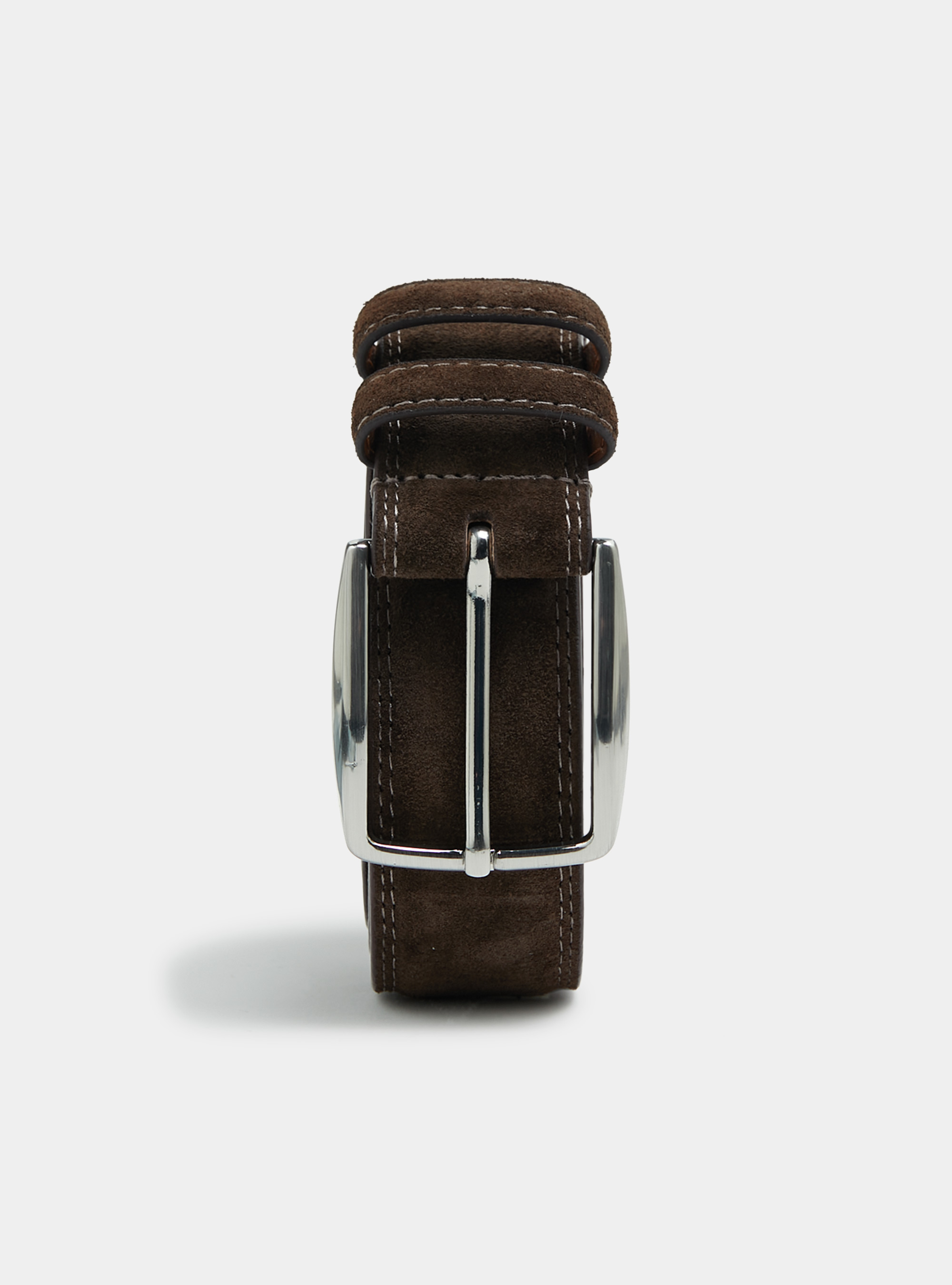 Ceinture en daim, MARRON