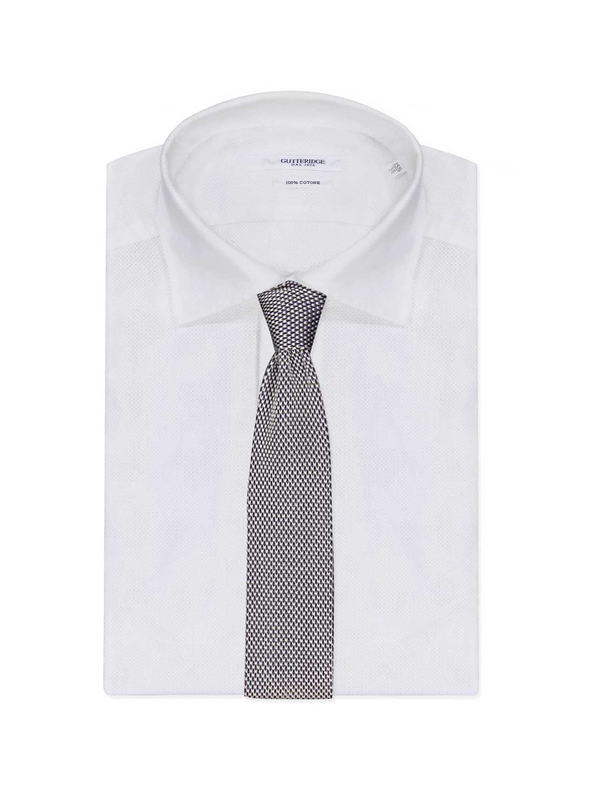 Cravatta a maglia rete, BLU