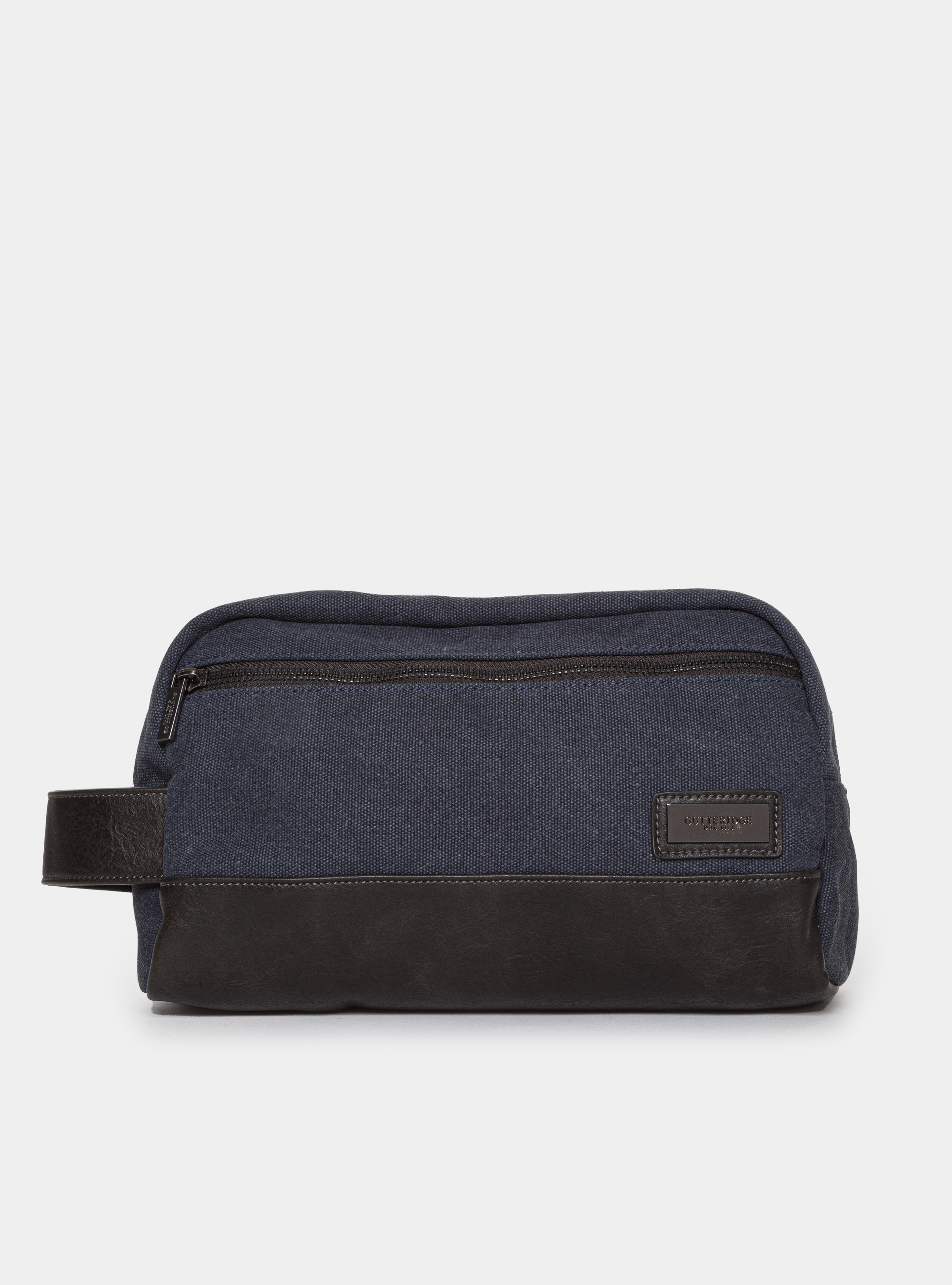 Gutteridge - Beauty case in canvas, Unisex, Blu Navy, Taglia: Unica