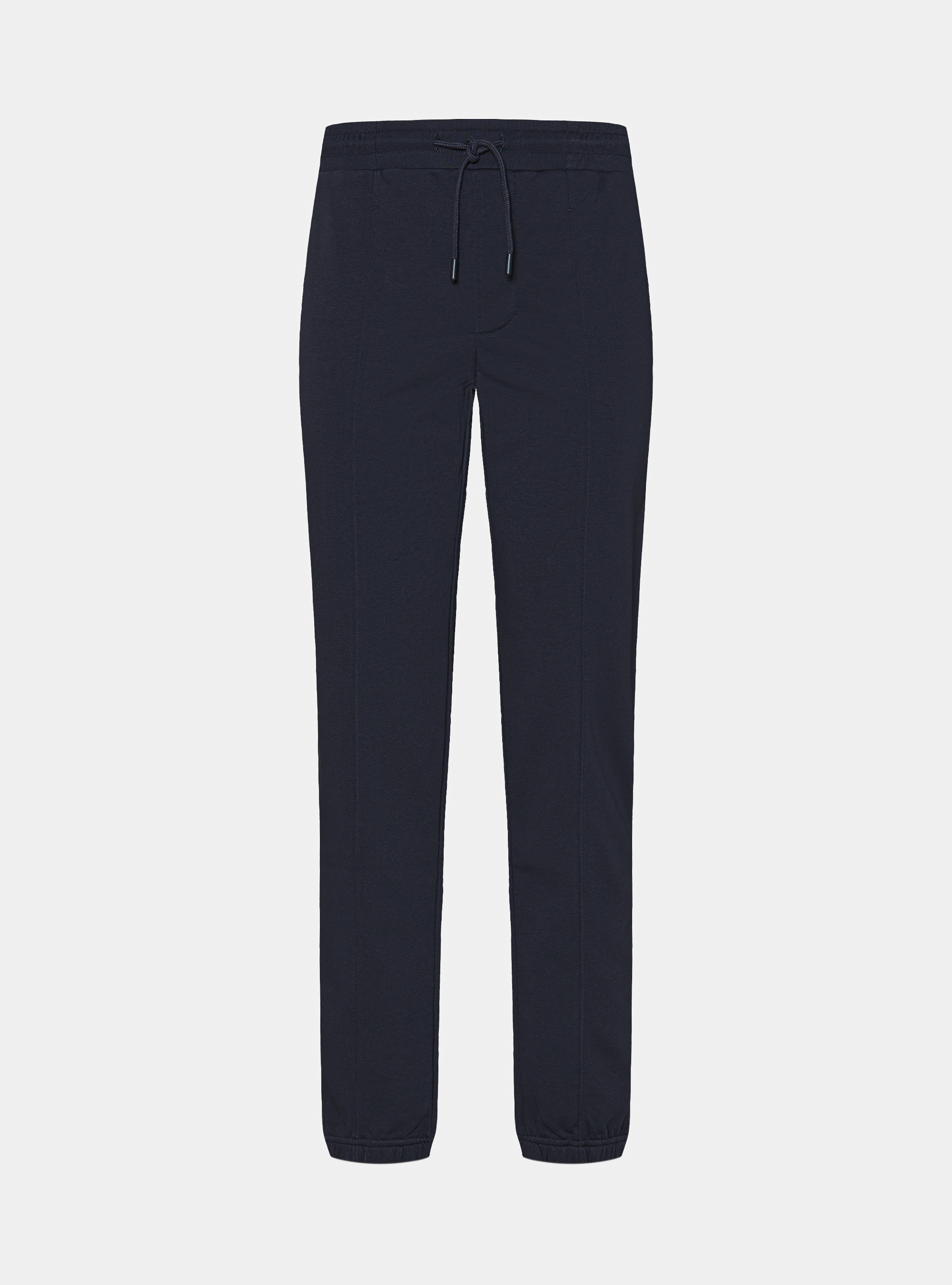 Pantaloni in felpa in misto cotone, BLU NAVY