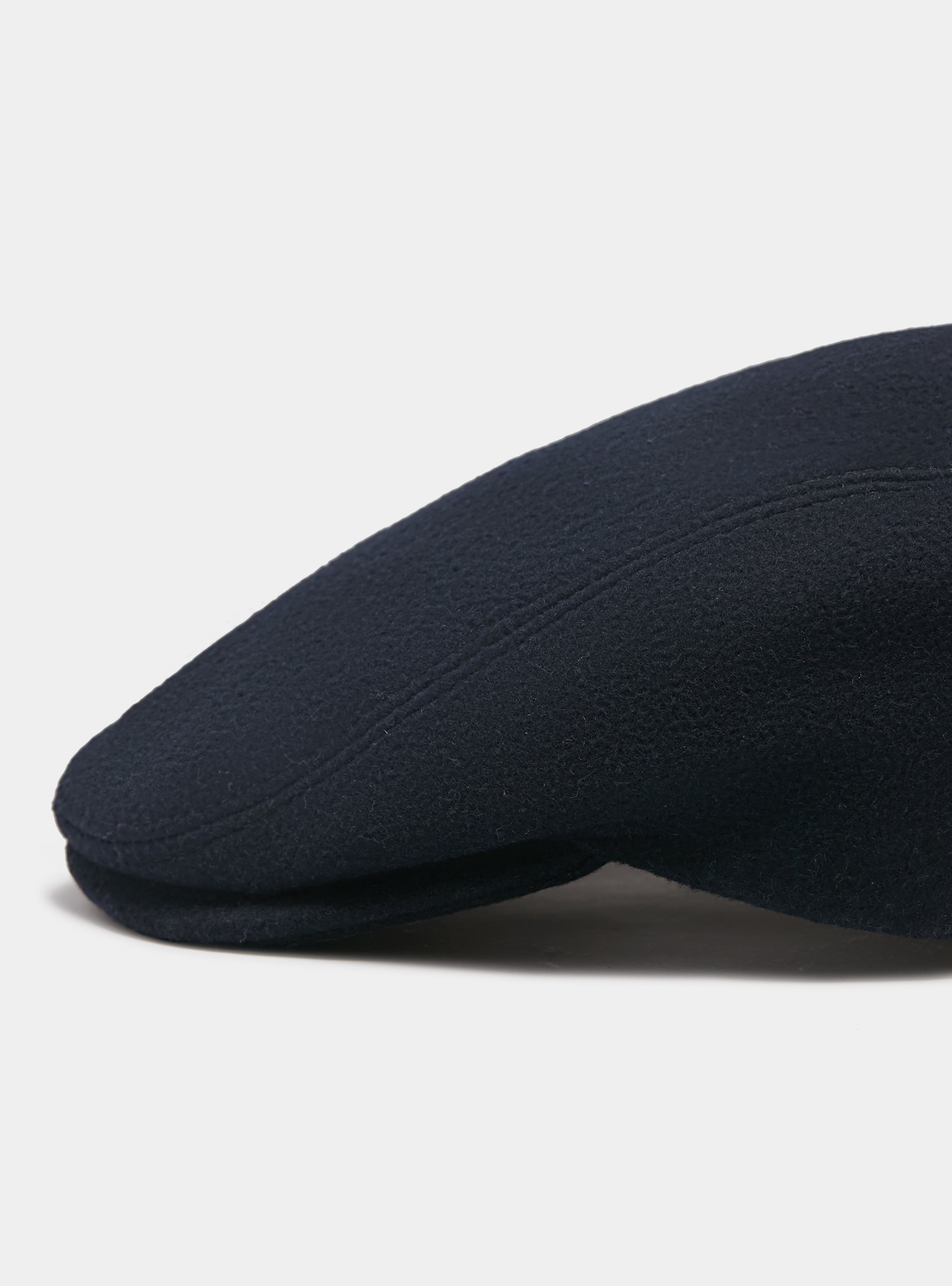 Coppola in panno misto lana, BLU NAVY