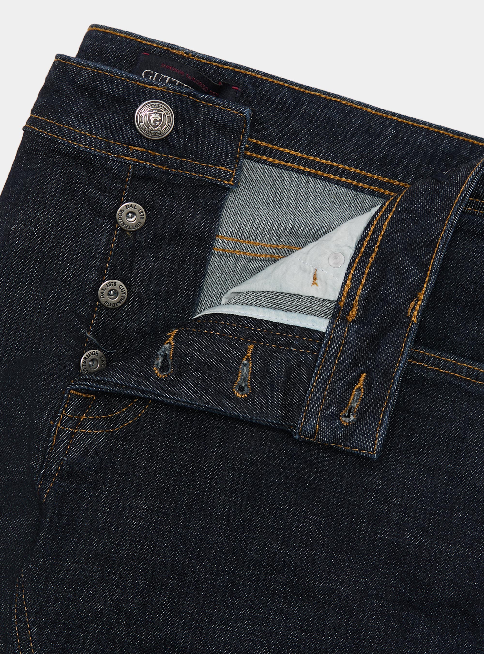 Denim rinse wash, BLU NAVY