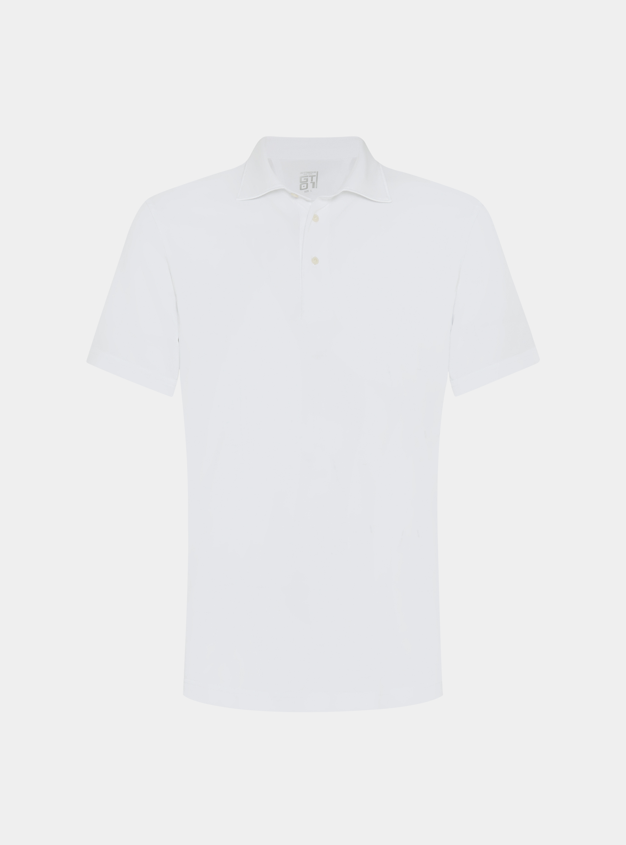 Polo en piqu&eacute; extensible GT01, BLANC