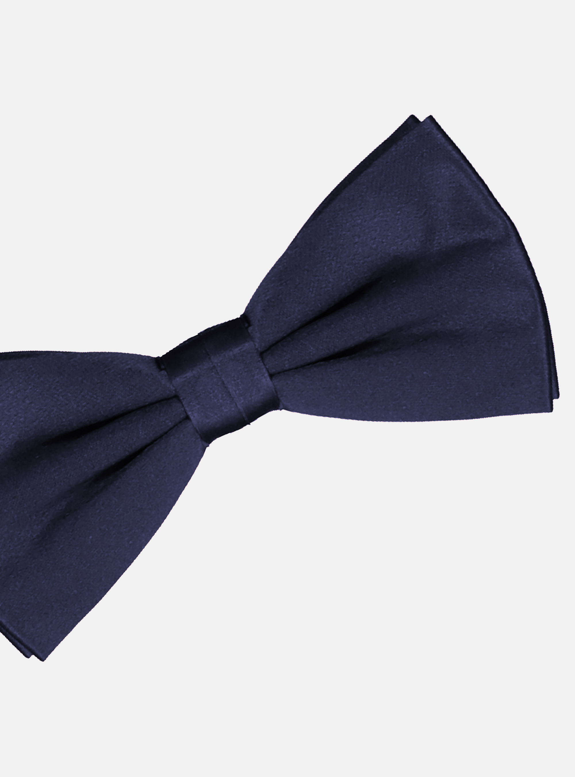 Blue silk papillon, NAVY BLUE
