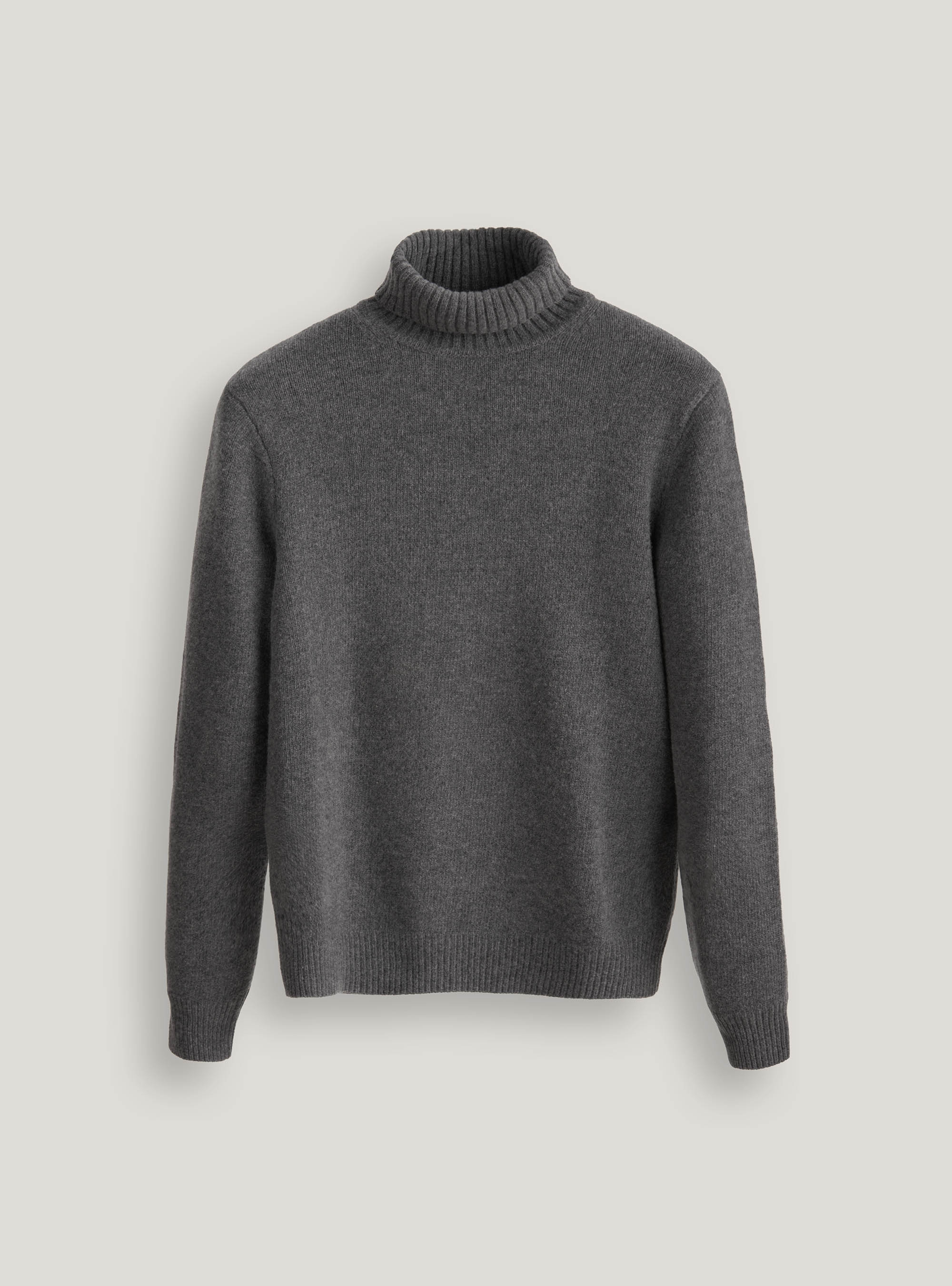 Wool turtleneck, GREY