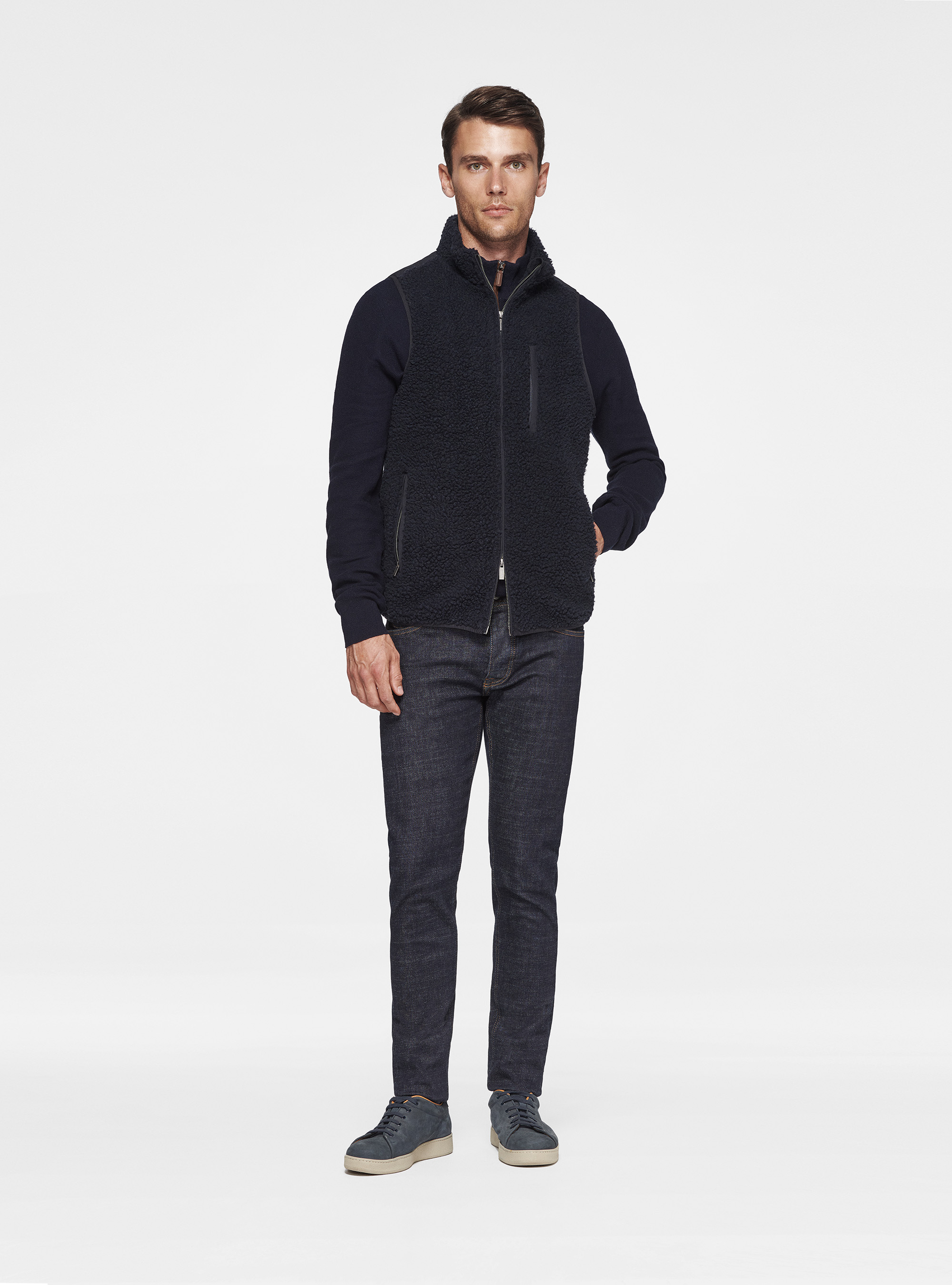 Smanicato in sherpa, BLU NAVY