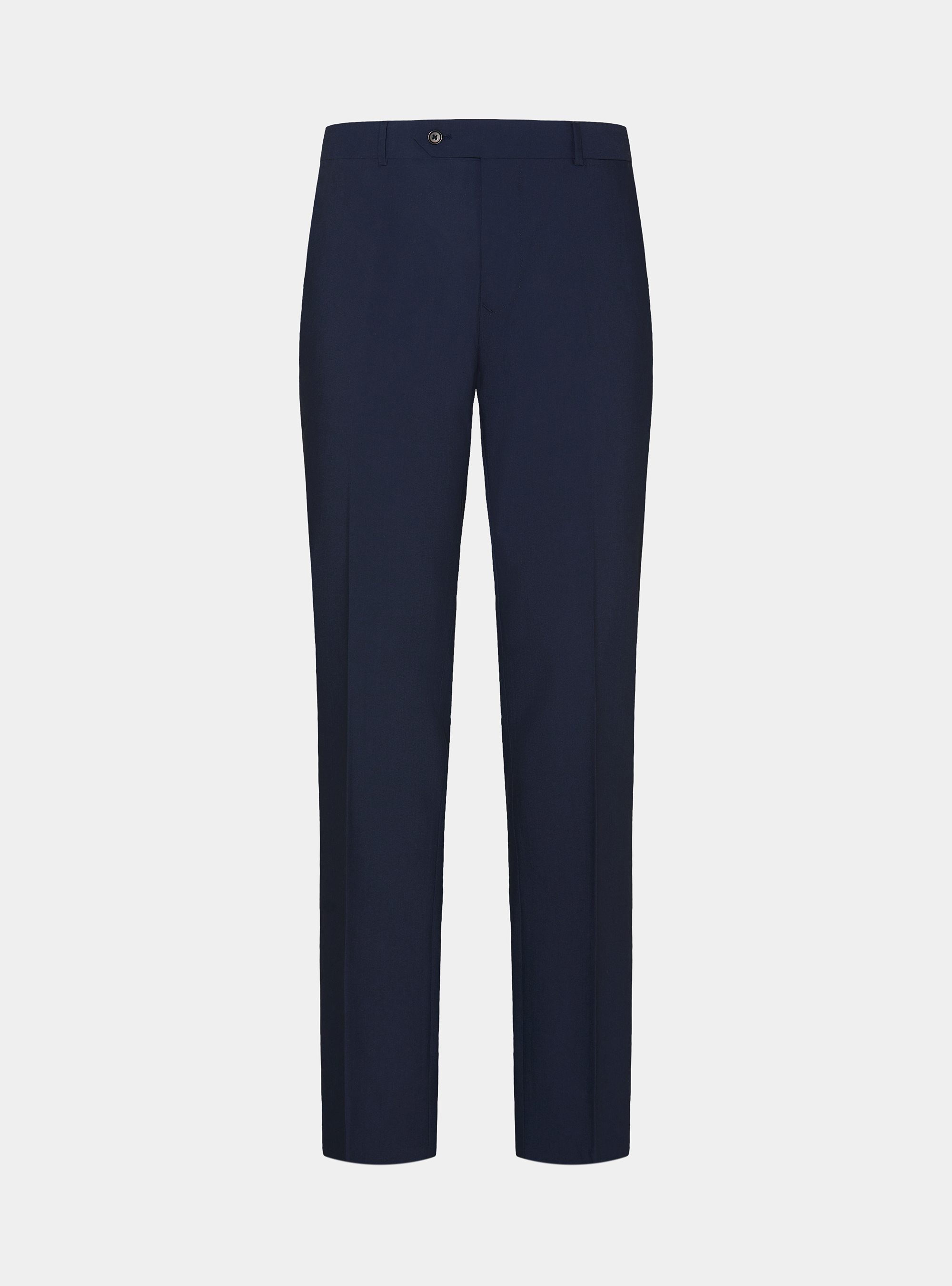 Slim-fit suit trousers, NAVY BLUE