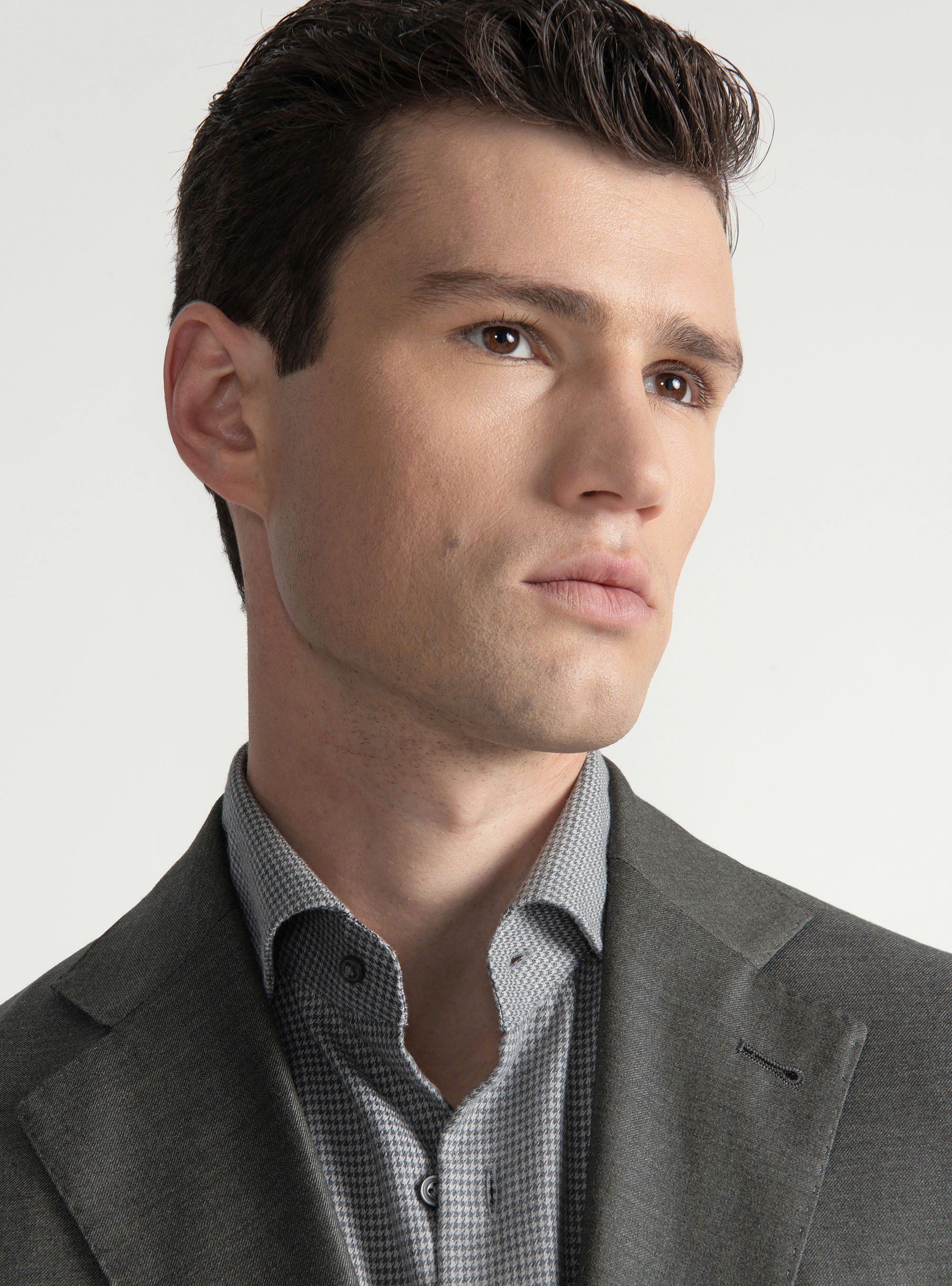 Americana de traje de pura lana Vitale Barberis Canonico, VERDE