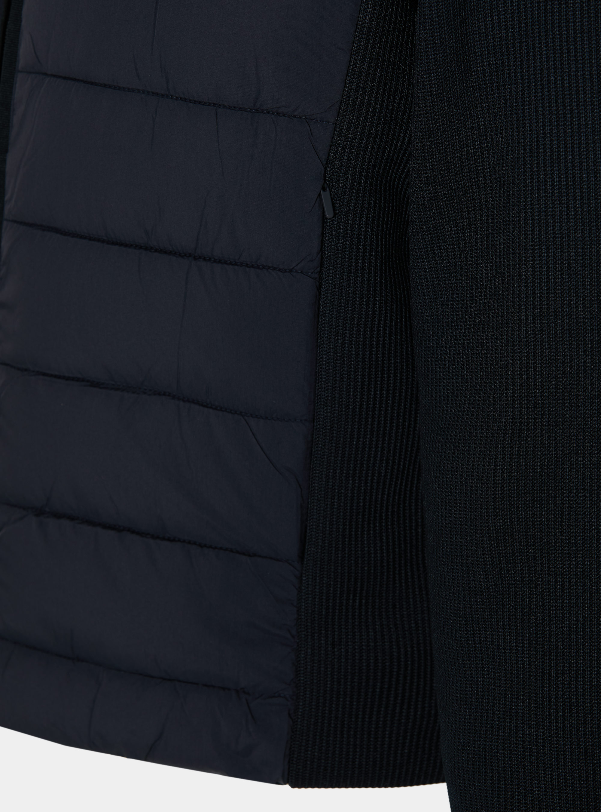 Giubbino imbottito con cappuccio, BLU NAVY