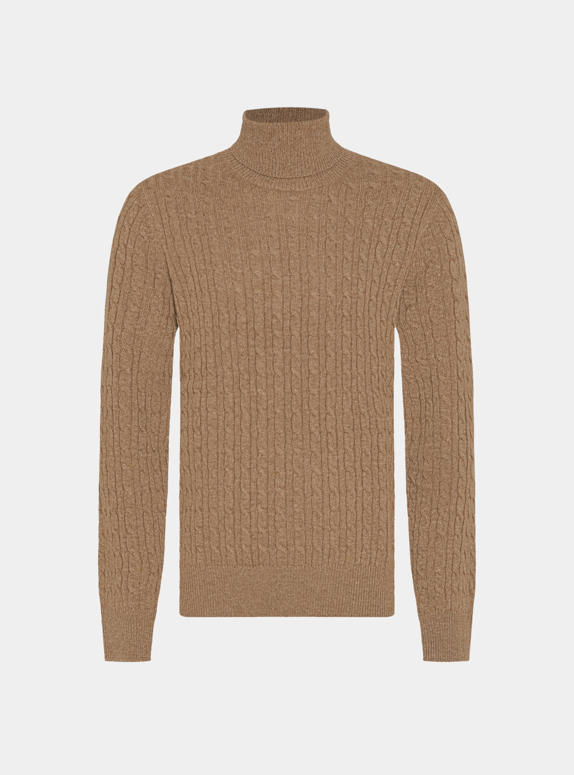 Turtleneck sweater with cashmere wool braid, MUD