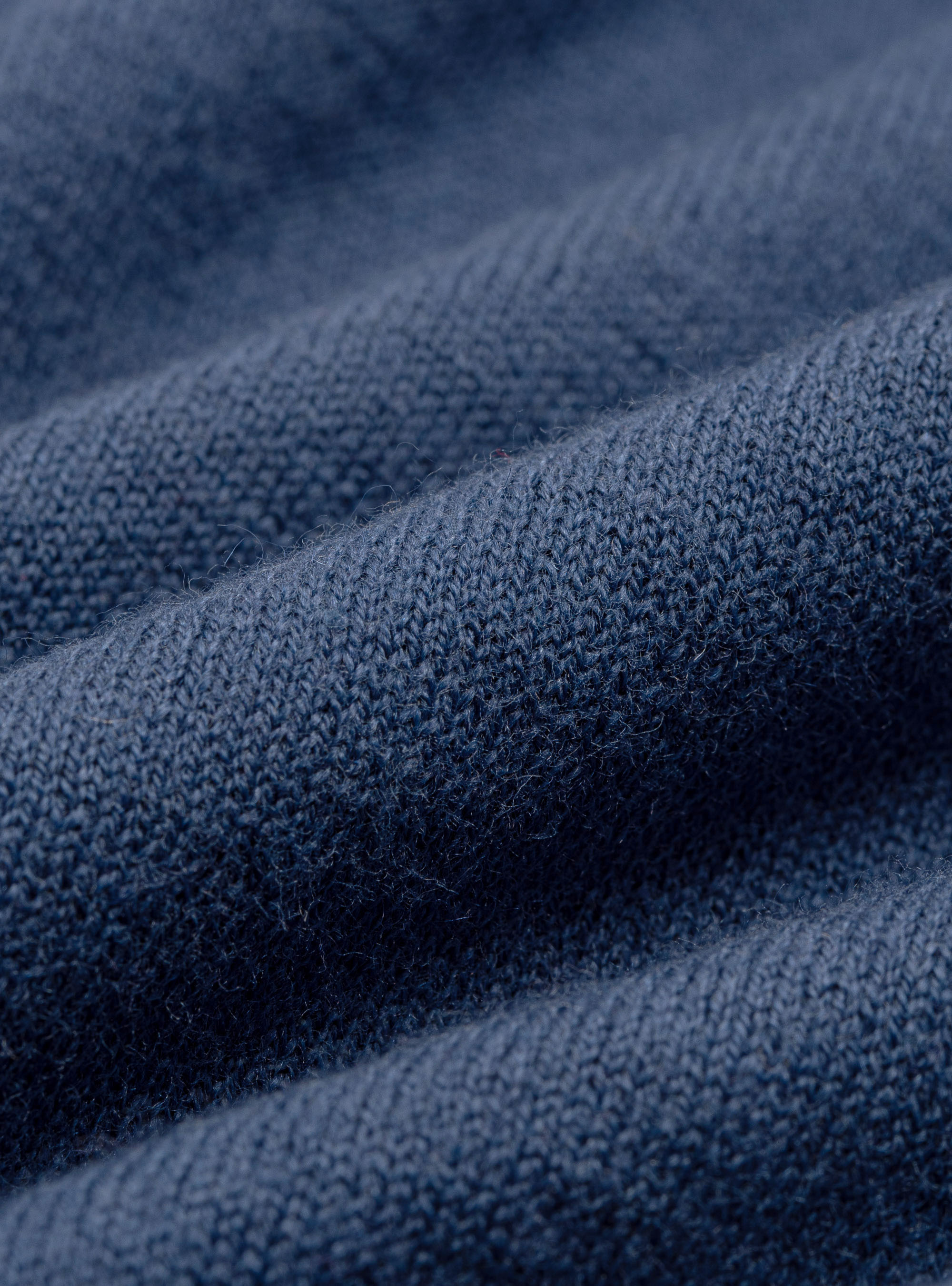 Cotton silk and cashmere polo shirt, INK