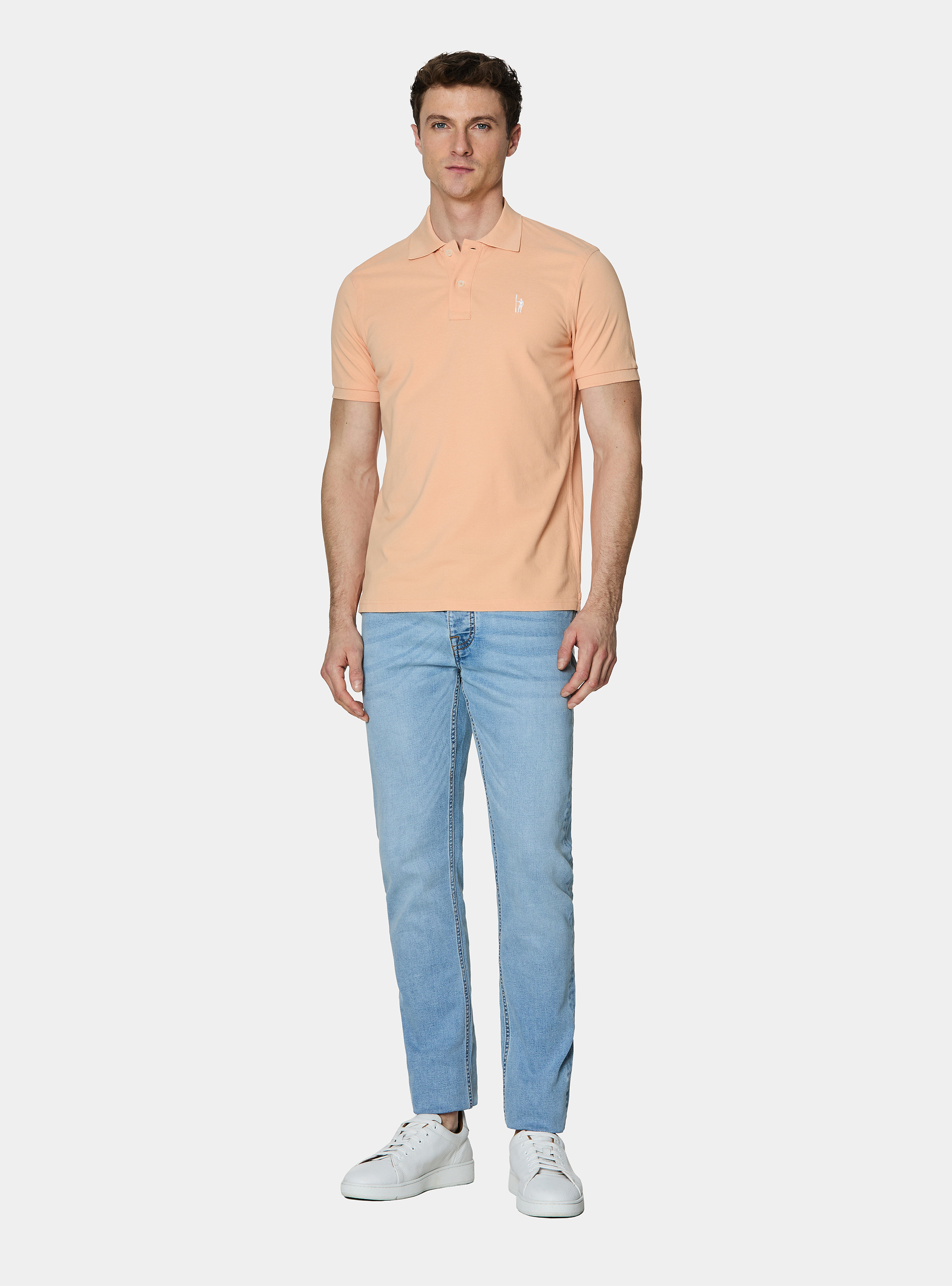 Classic piqu&eacute; polo shirt, PESCA 0461C