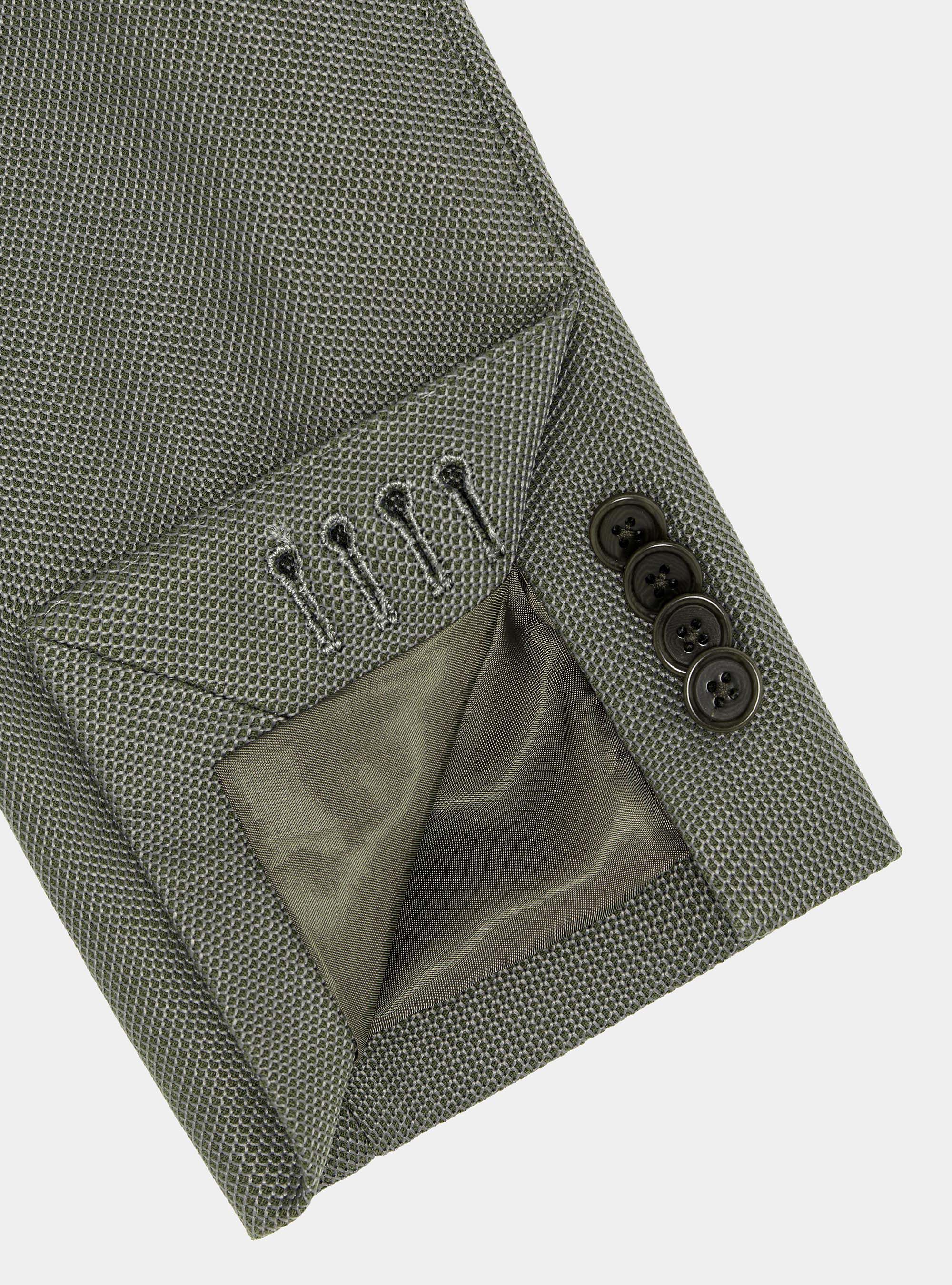 Giacca jersey in misto cotone, MILITARE 0609C