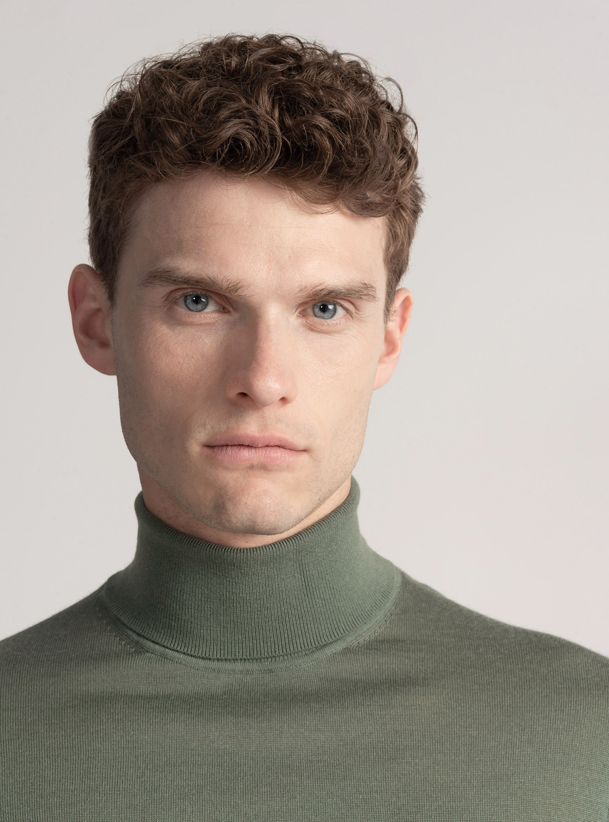 Dolcevita in pura lana merino extrafine, SALVIA 0602C