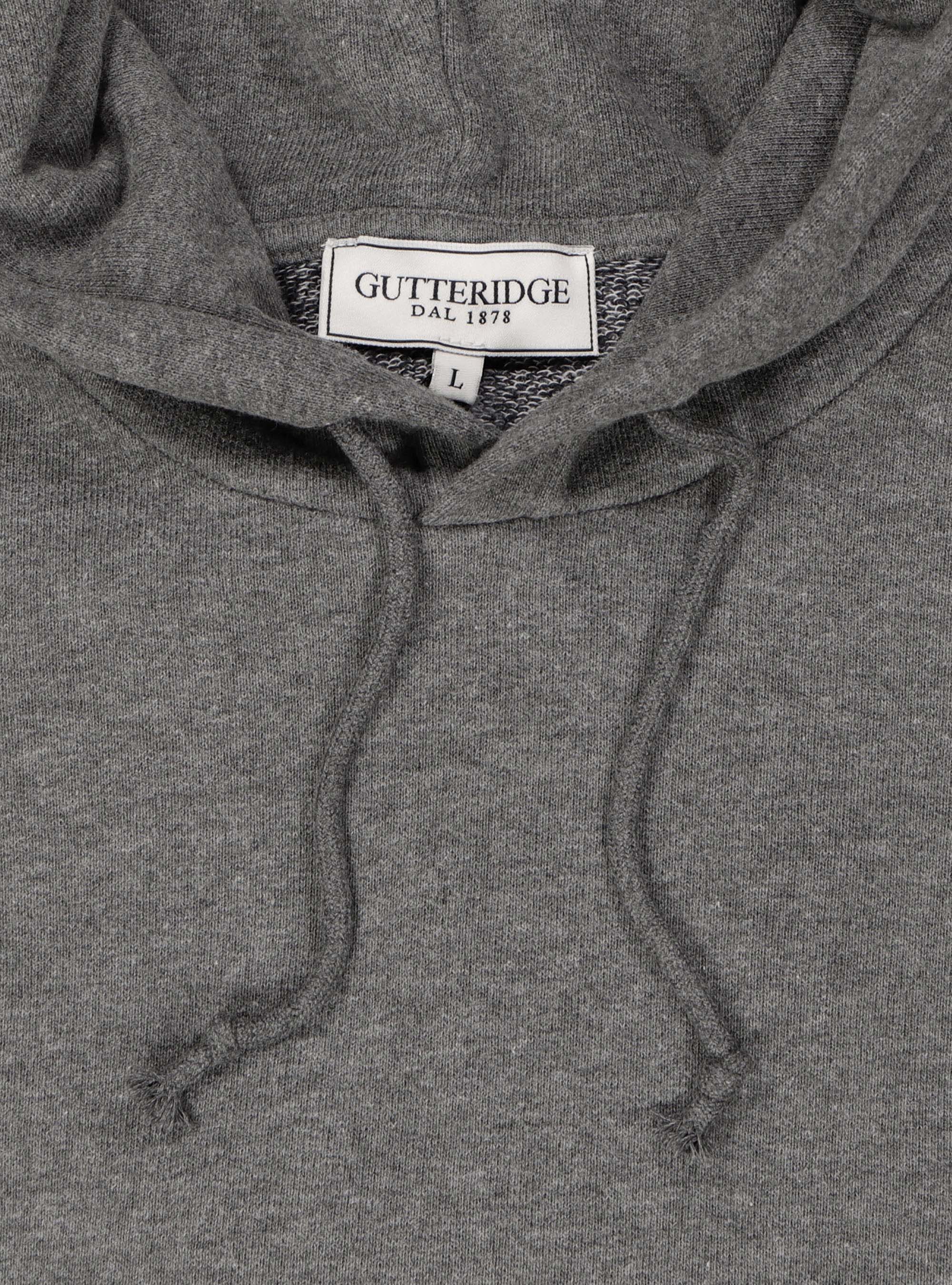 Sudadera con capucha de algod&oacute;n, GRIS MARENGO