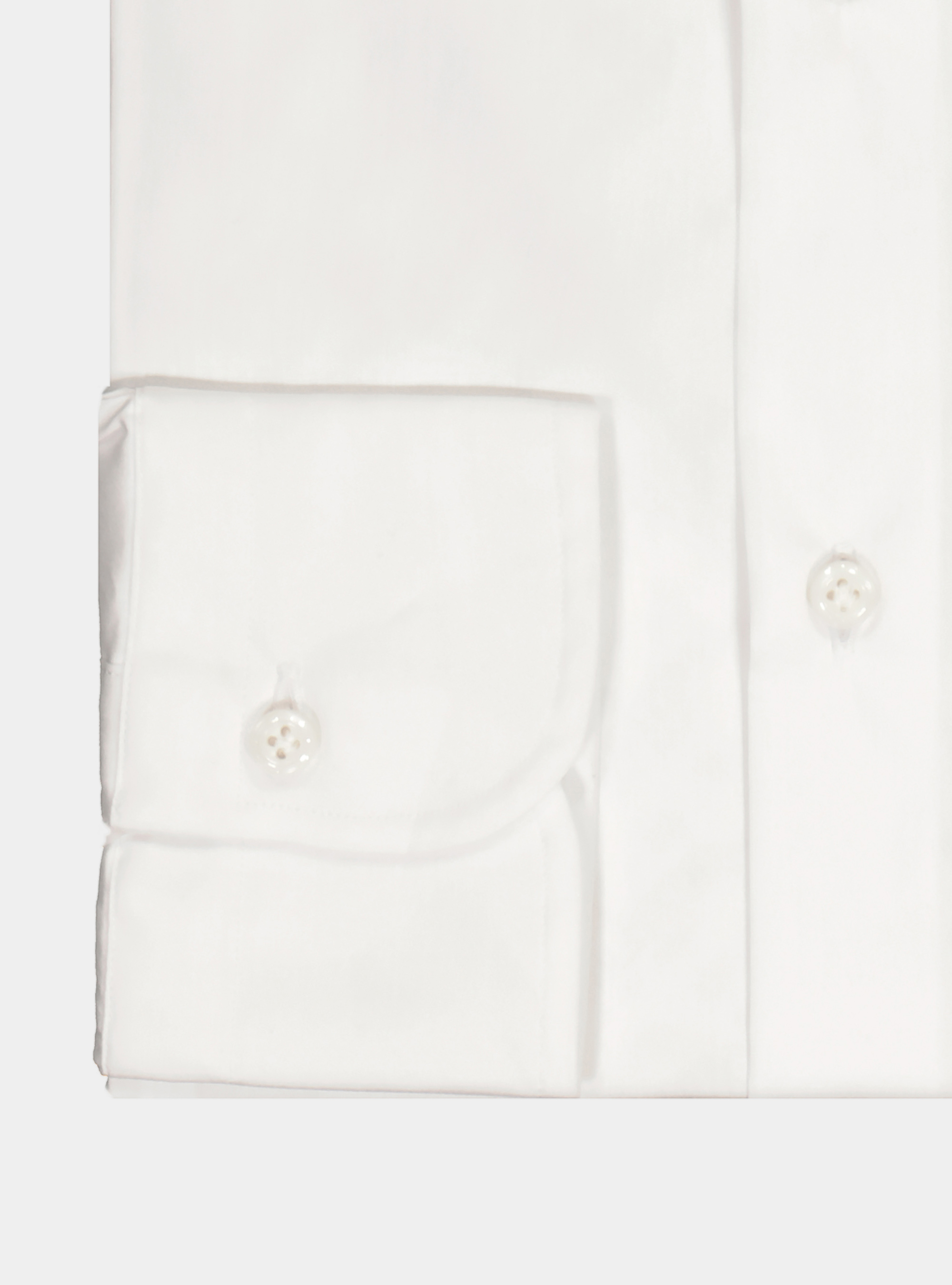 Stretch cotton shirt, WHITE