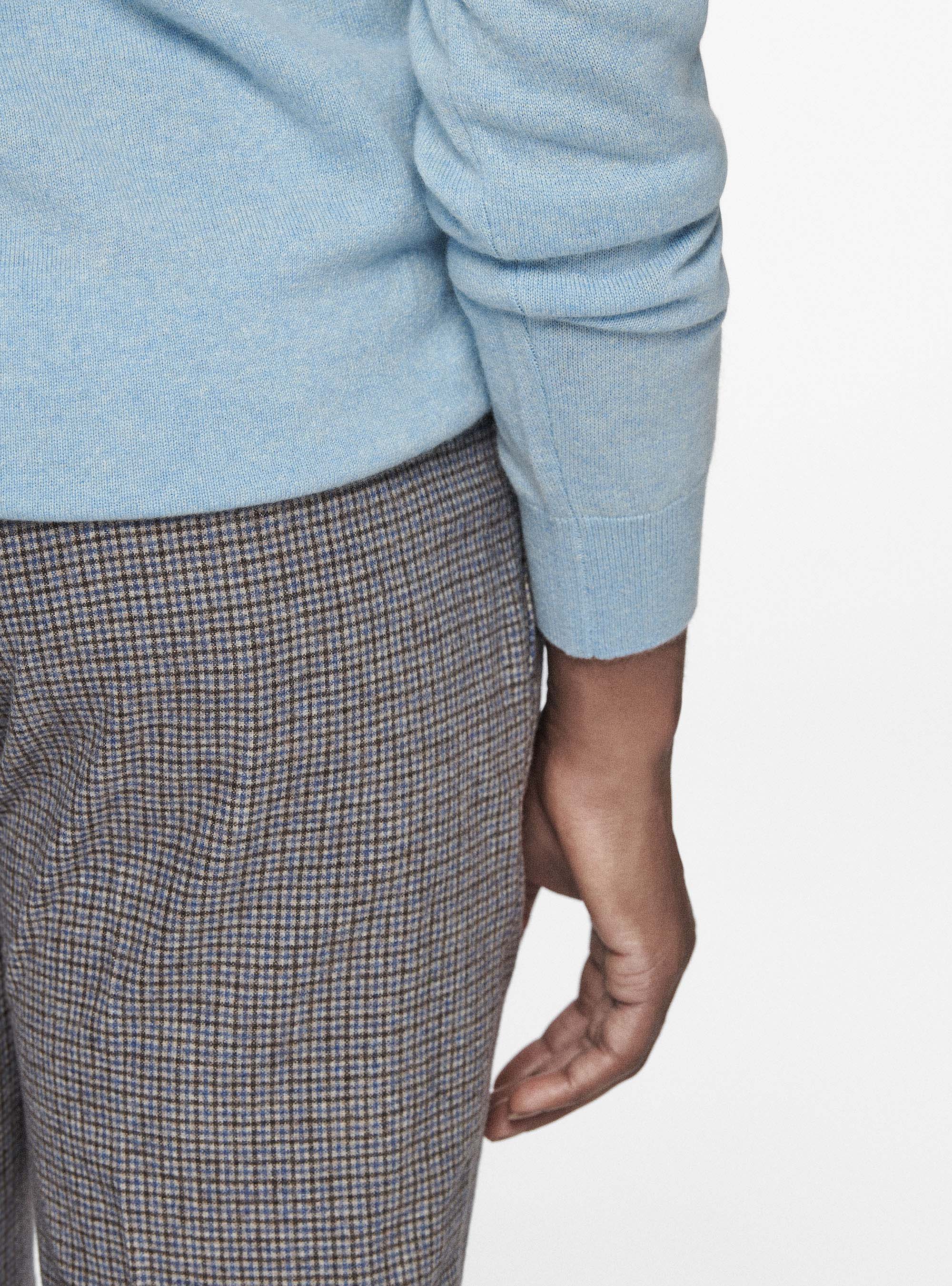 Dolcevita in cashmere, AZZURRO POLVERE 0283C