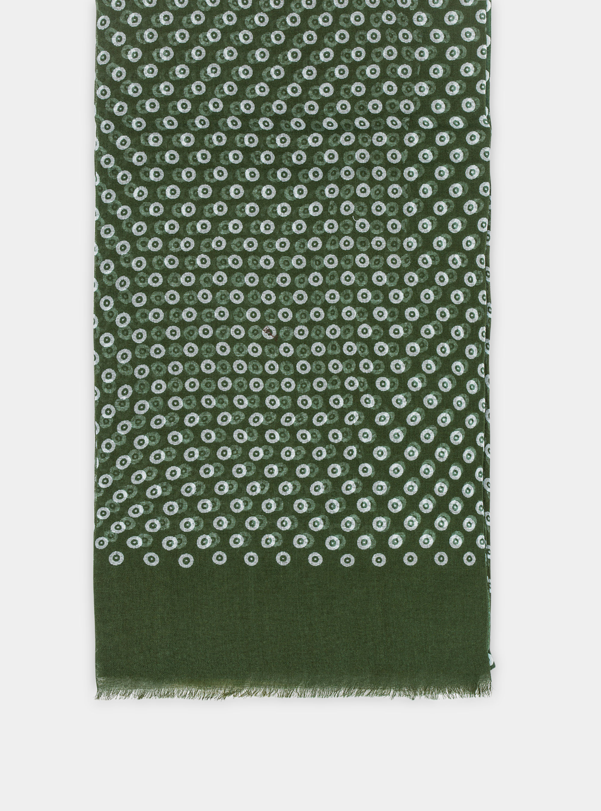 Fancy cotton scarf, GREEN