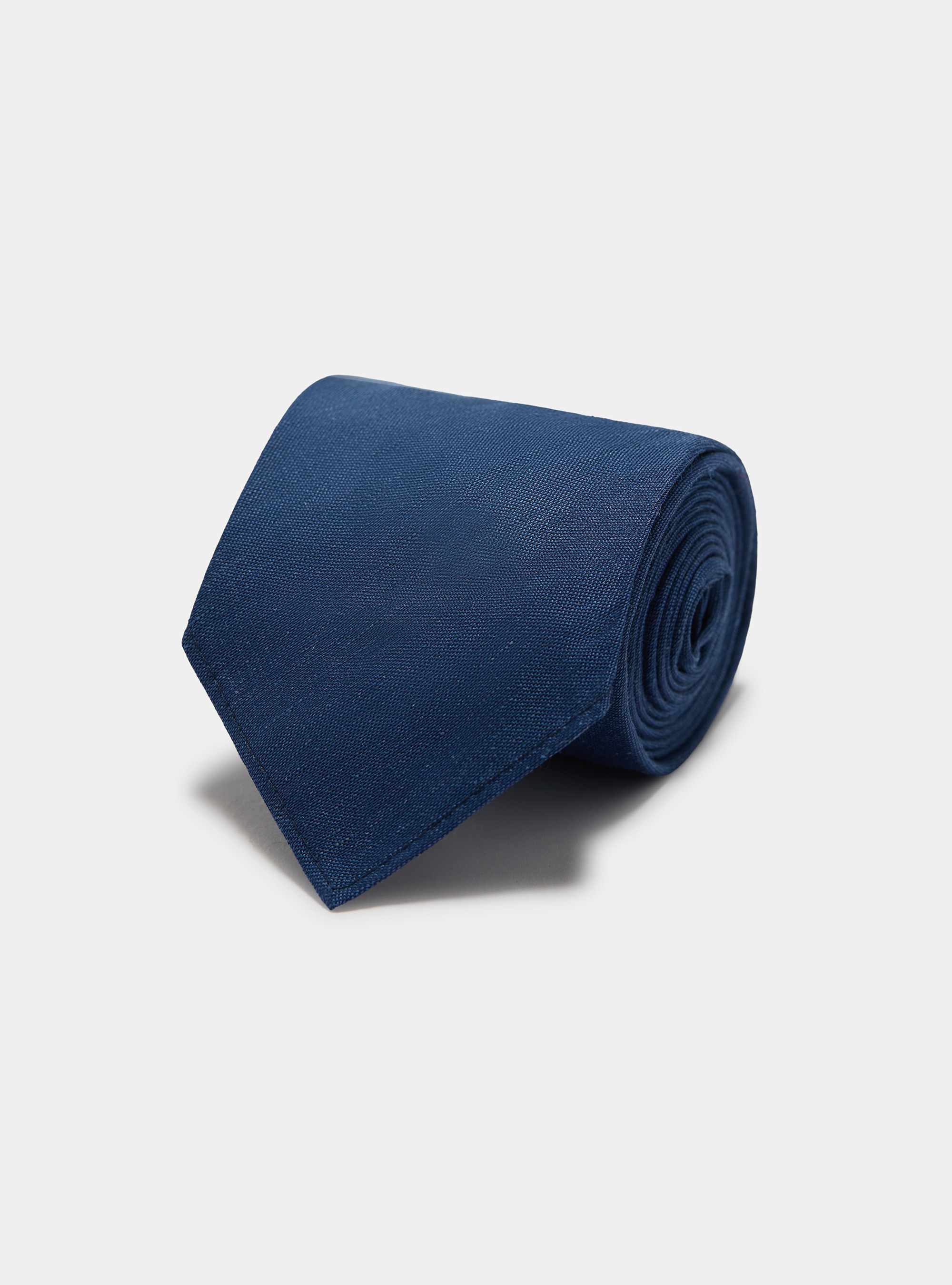 Silk and linen tie, INK