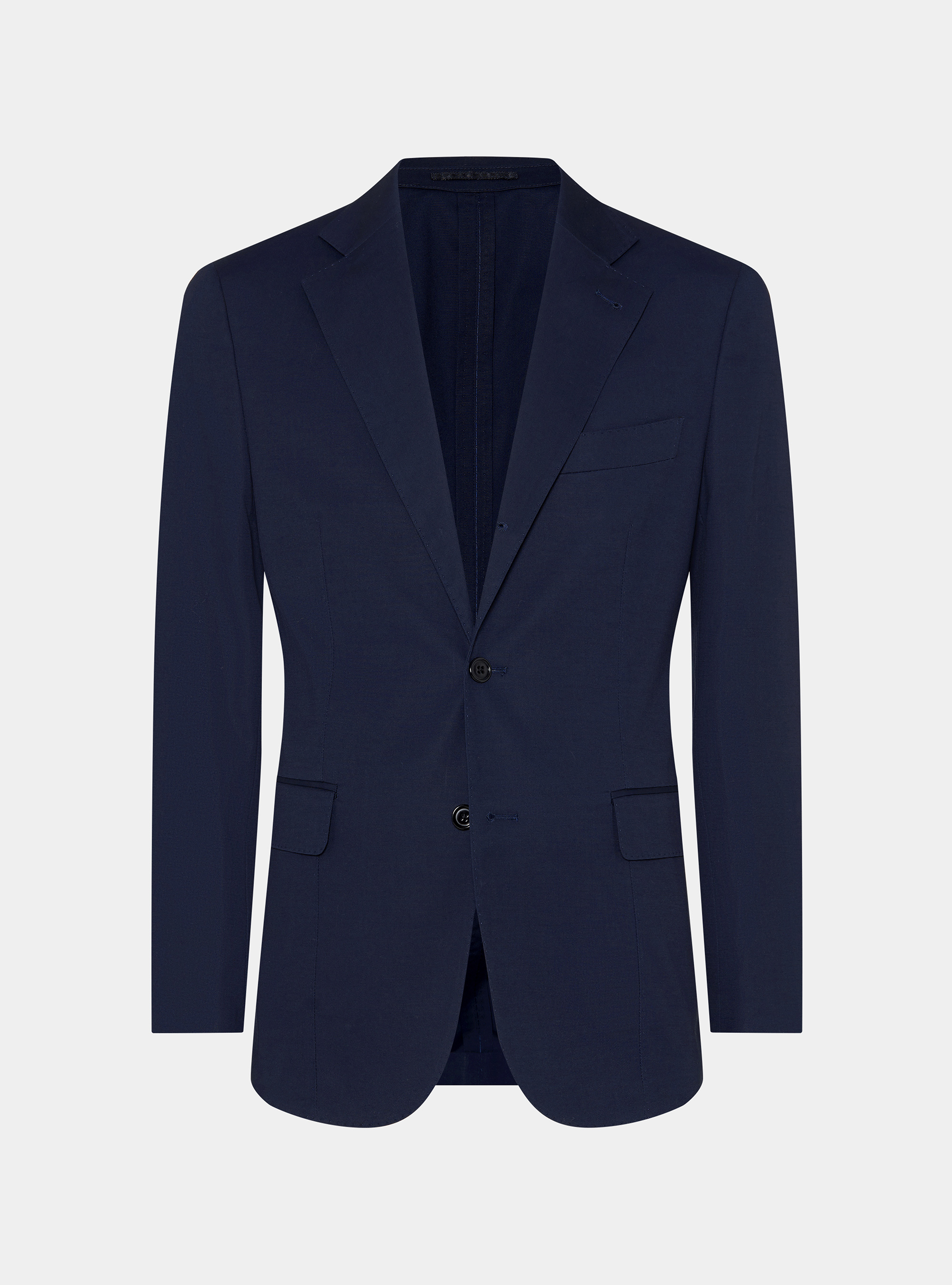 Giacca abito in cotone, BLU NAVY