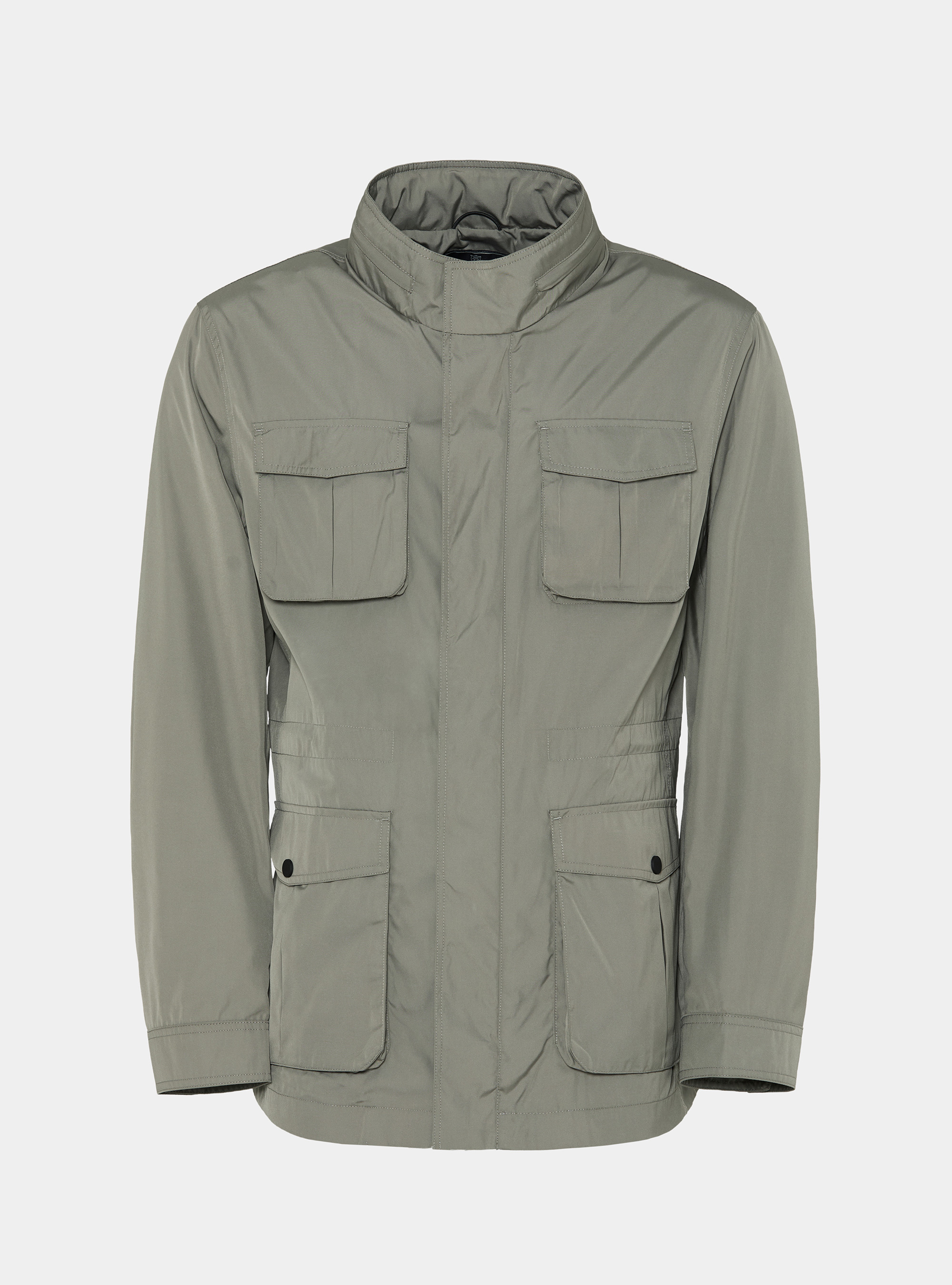 Field jacket en tissu technique, SALVIA 0602C