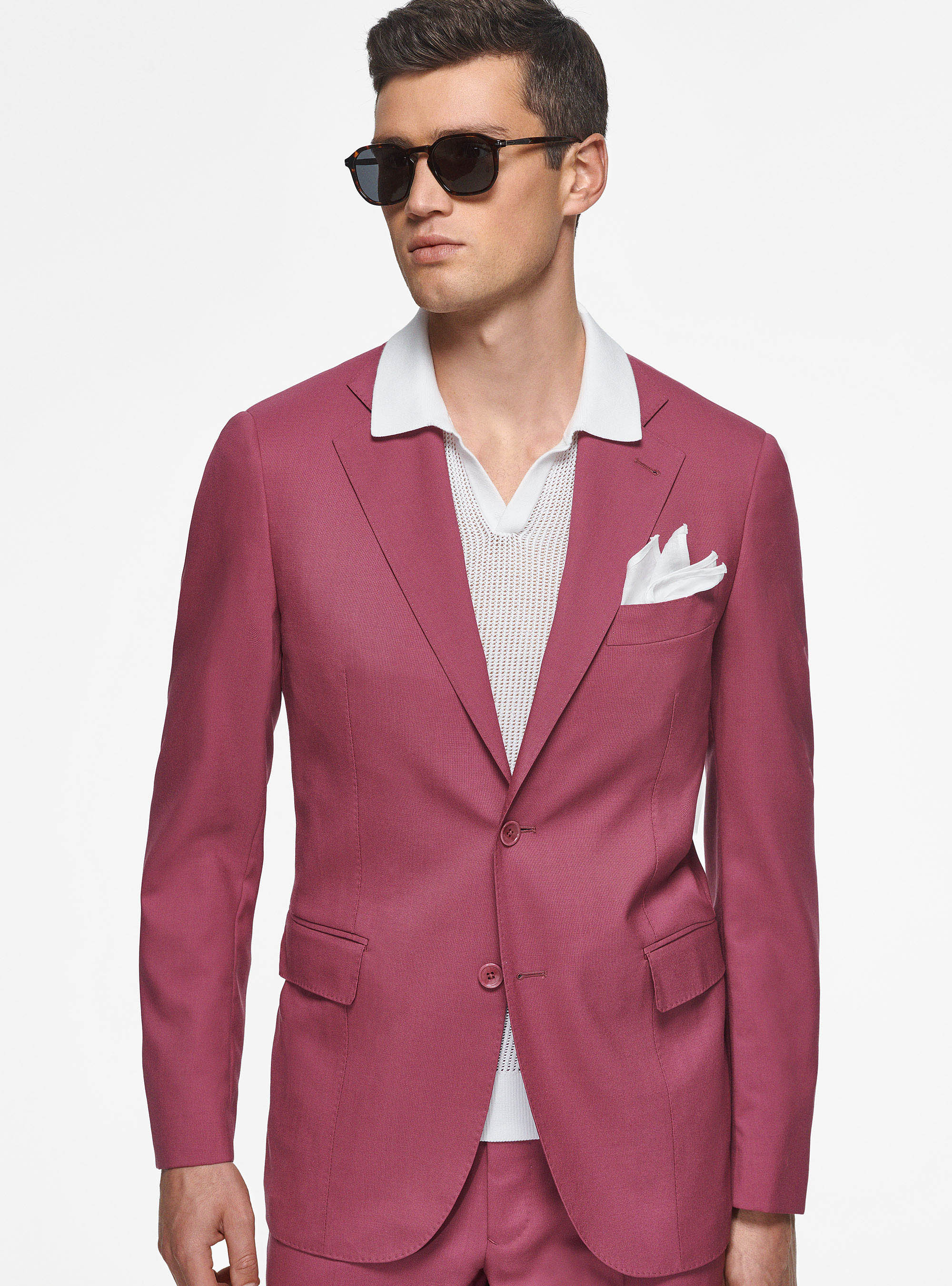 Giacca in pura lana Vitale Barberis Canonico, CIPOLLA