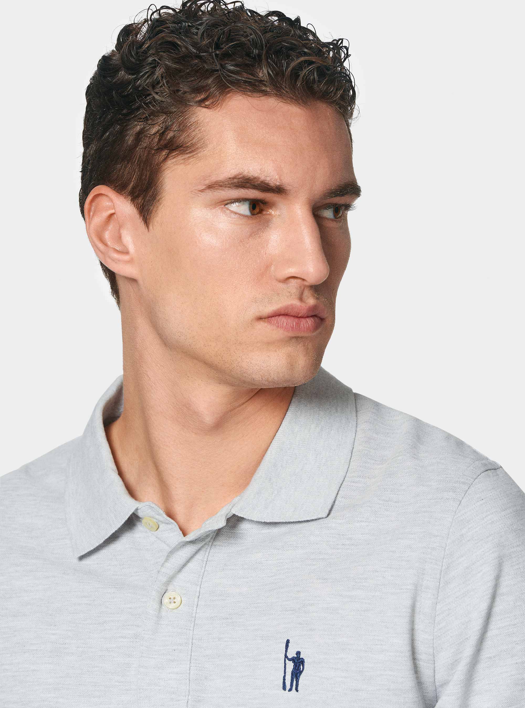 Polo classica in piquet, PERLA 0178C