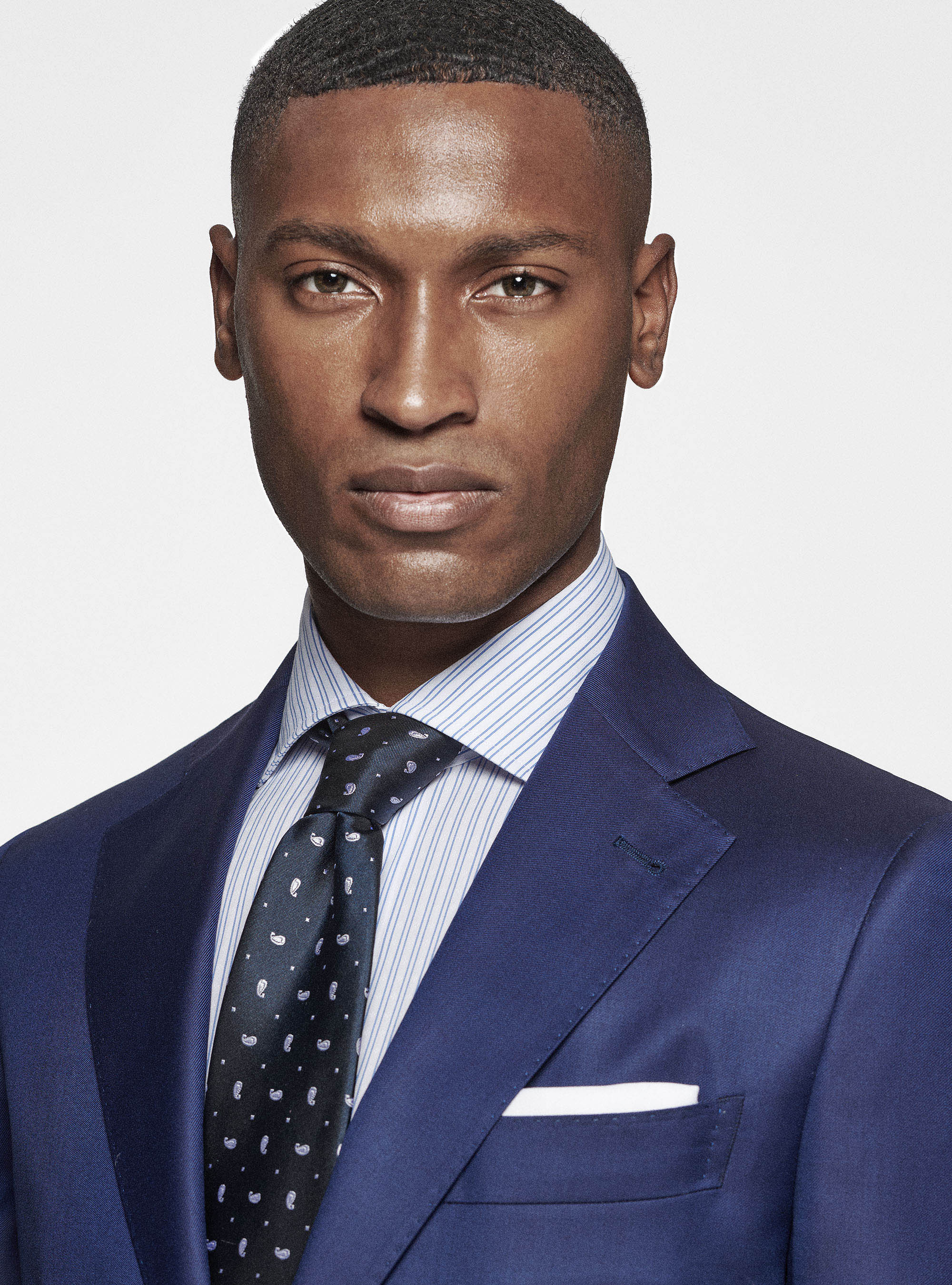 Giacca in pura lana superfine 110's, BASALTO