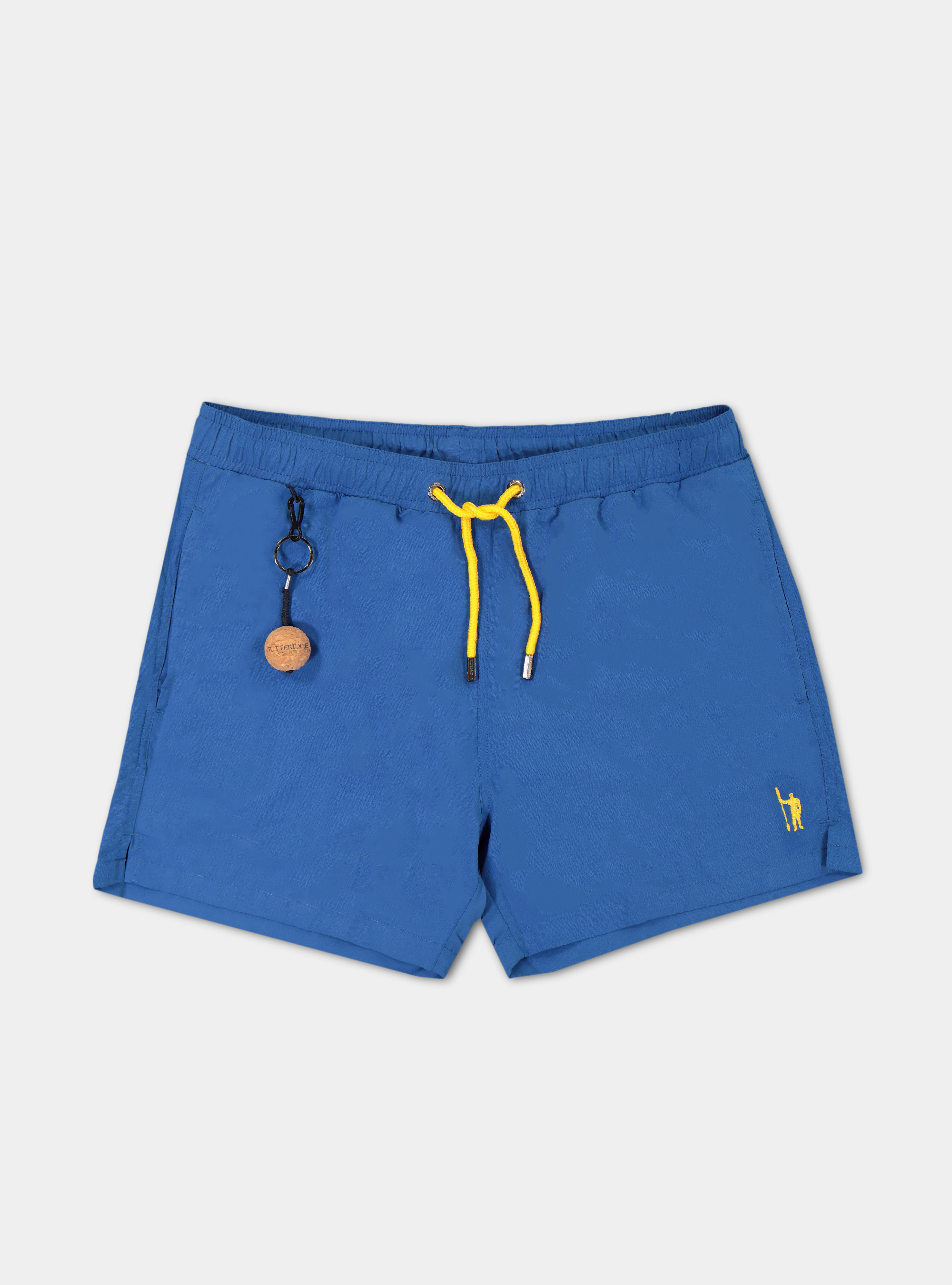 Basic solid colour swimsuit, BLUE ROYAL