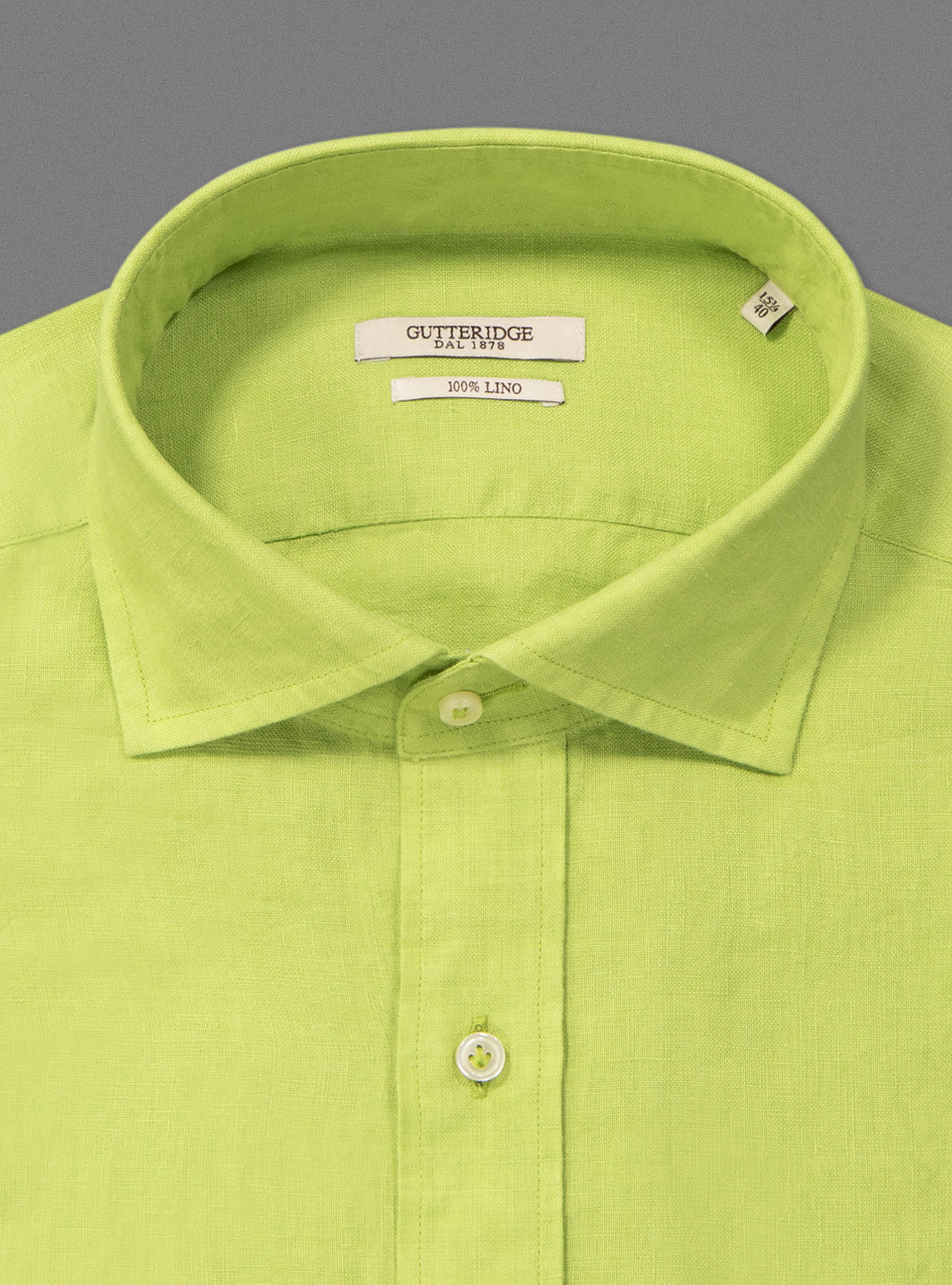 Linen shirt, GREEN