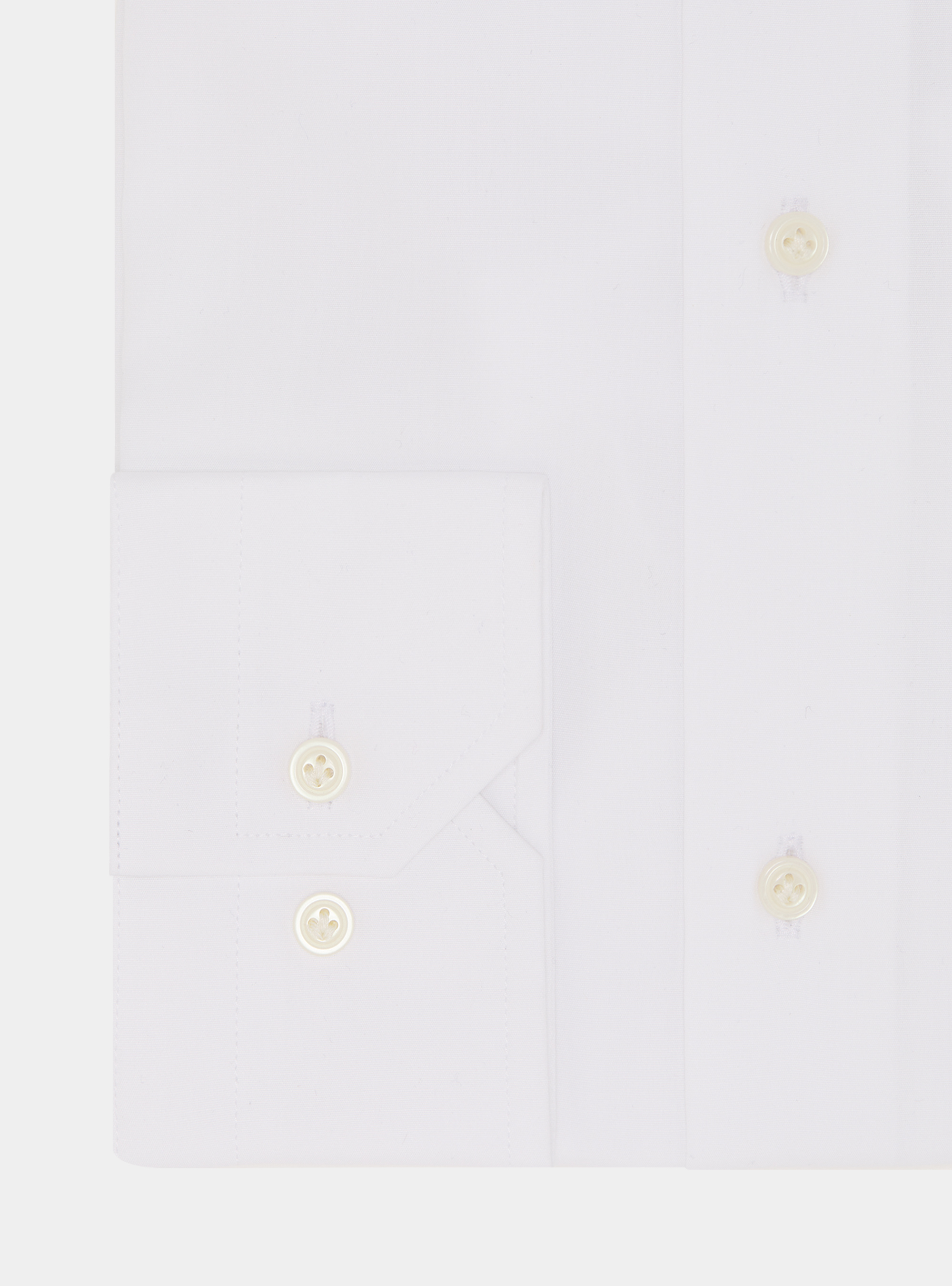 Chemise en coton fil à fil, BLANC