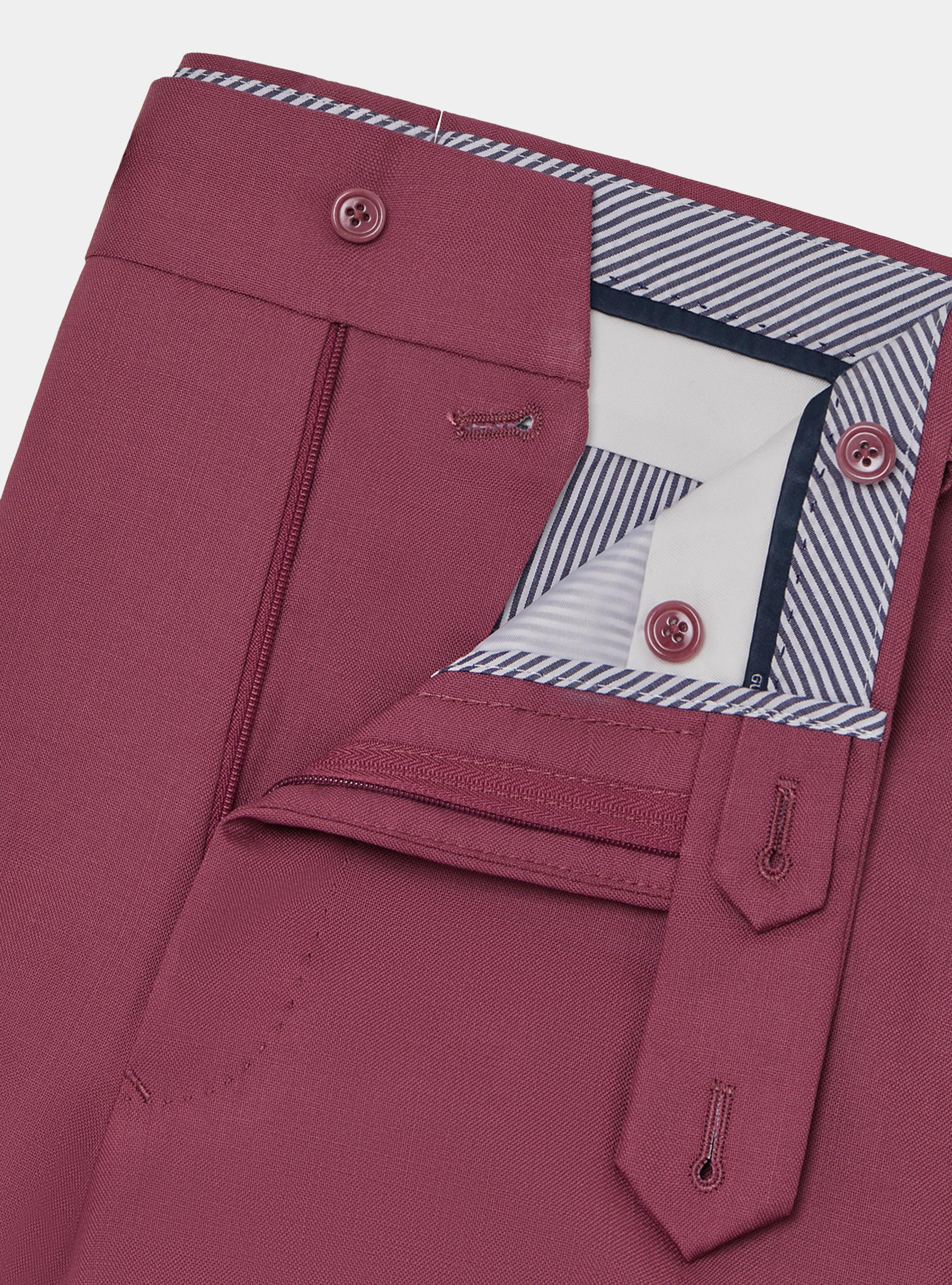 Pantaloni in pura lana Vitale Barberis Canonico, CIPOLLA