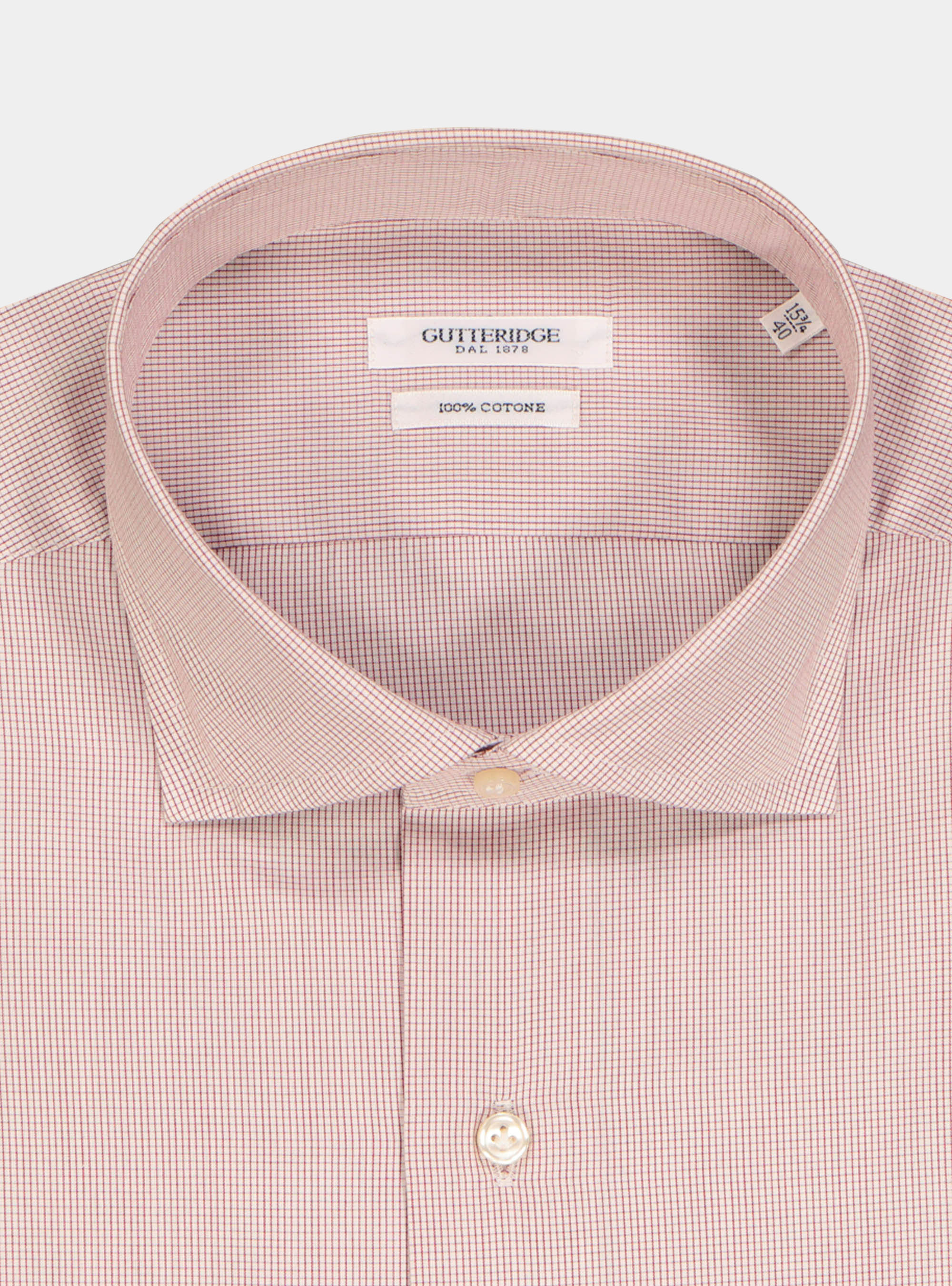 Mini checked shirt, RED