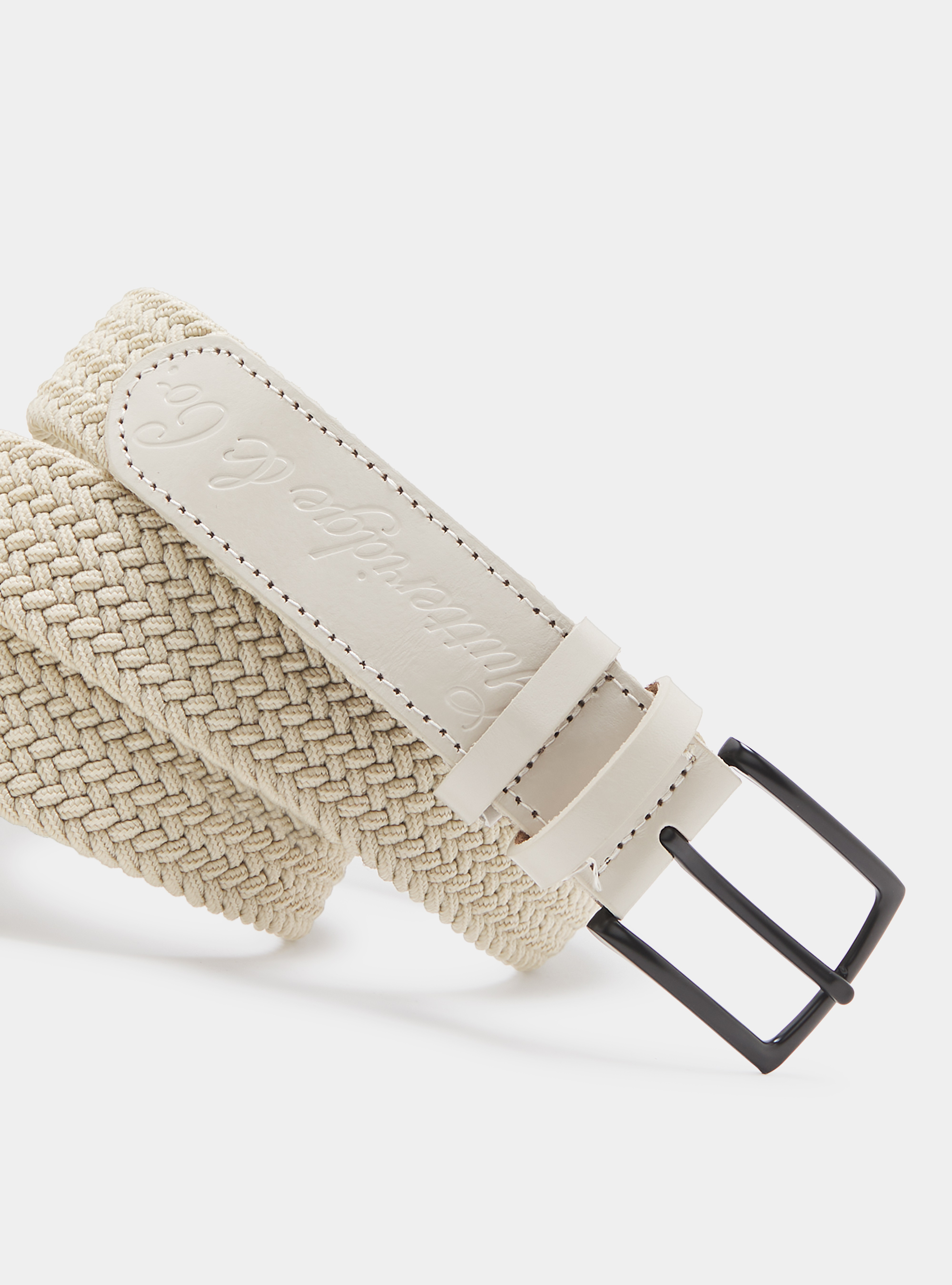 Ceinture élastique tressée, Ã CRU
