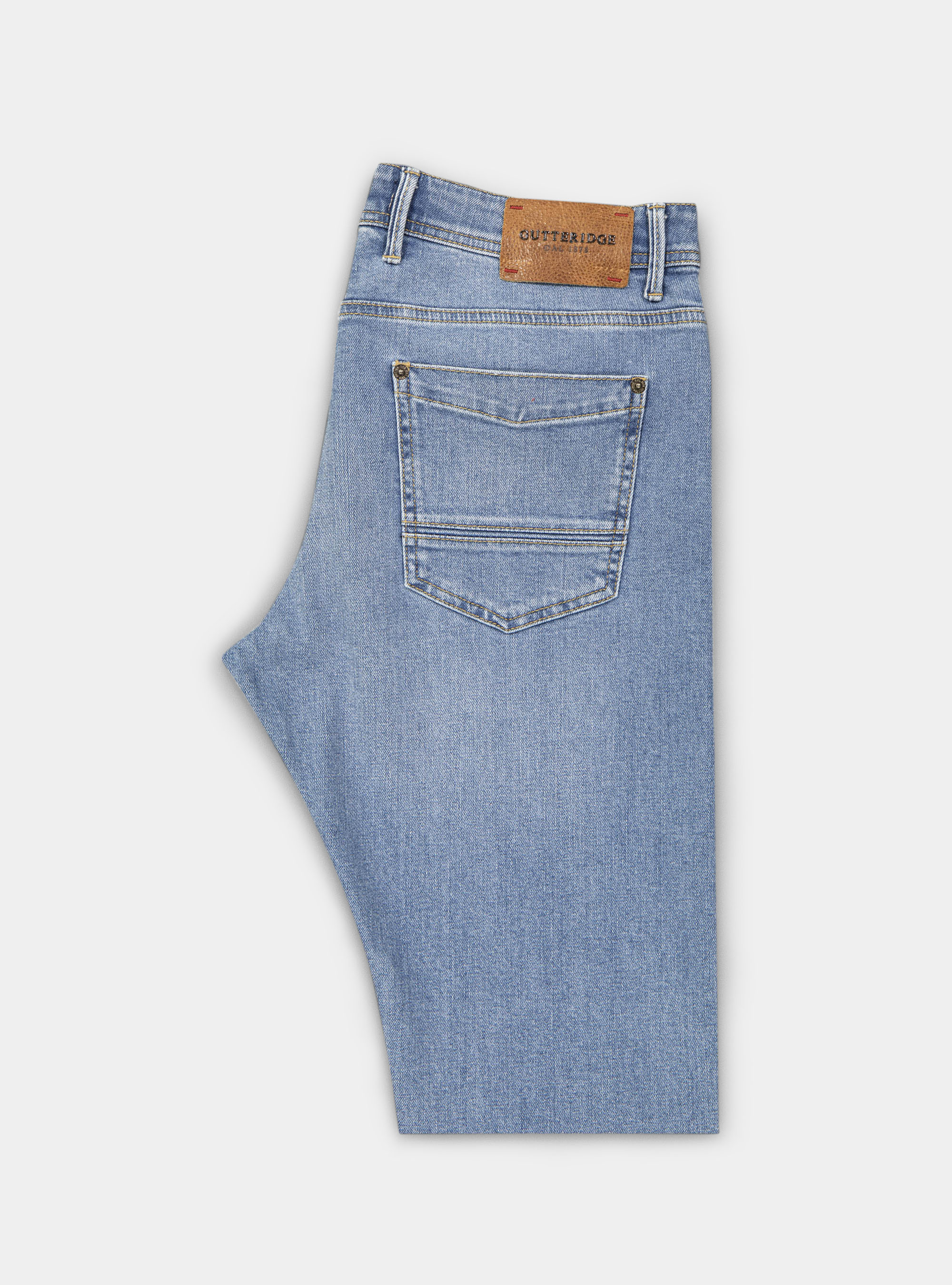 Regular fit denim, BLUE