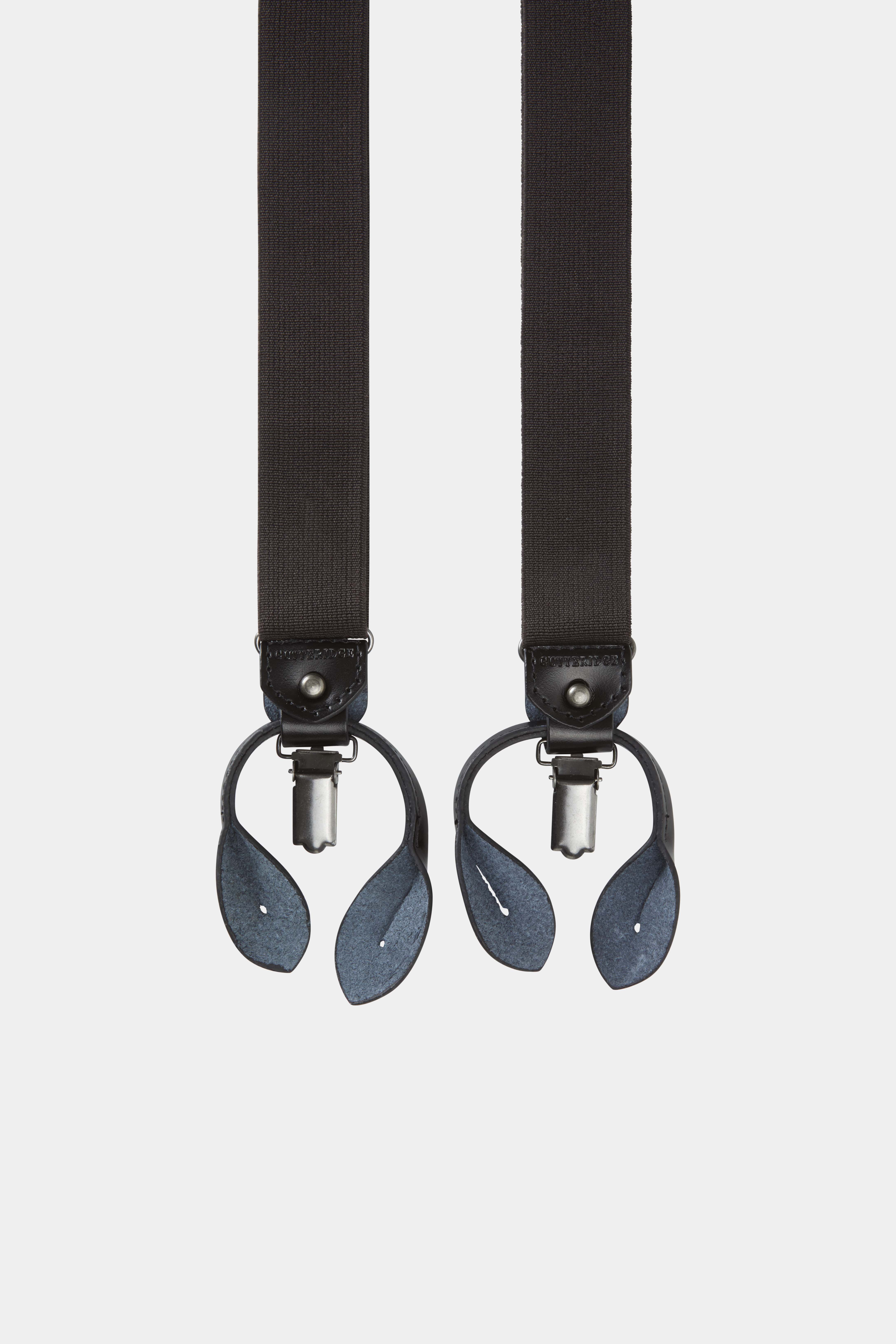 Bretelle tinta unita, MARRONE