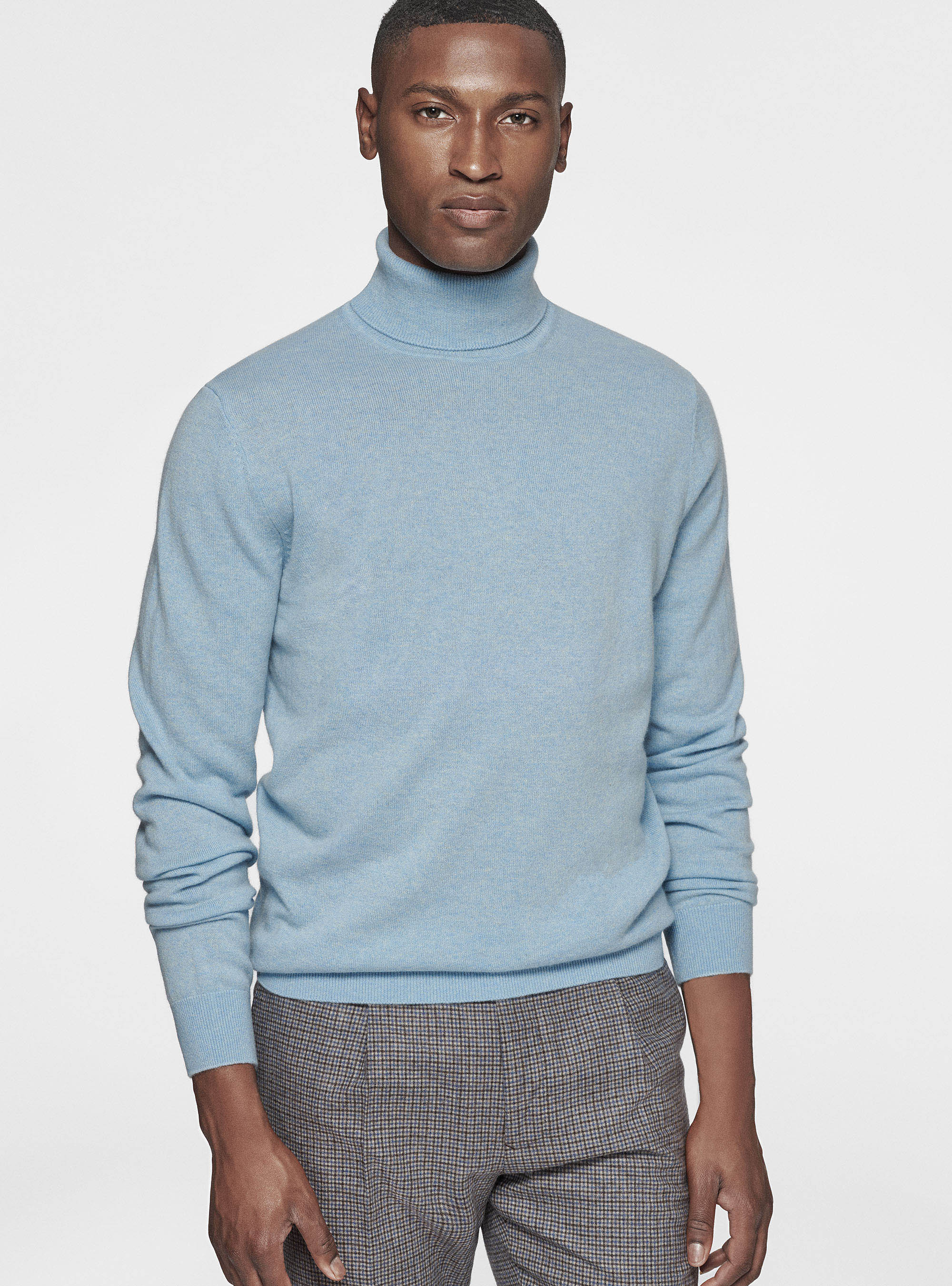 Dolcevita in cashmere, AZZURRO POLVERE 0283C
