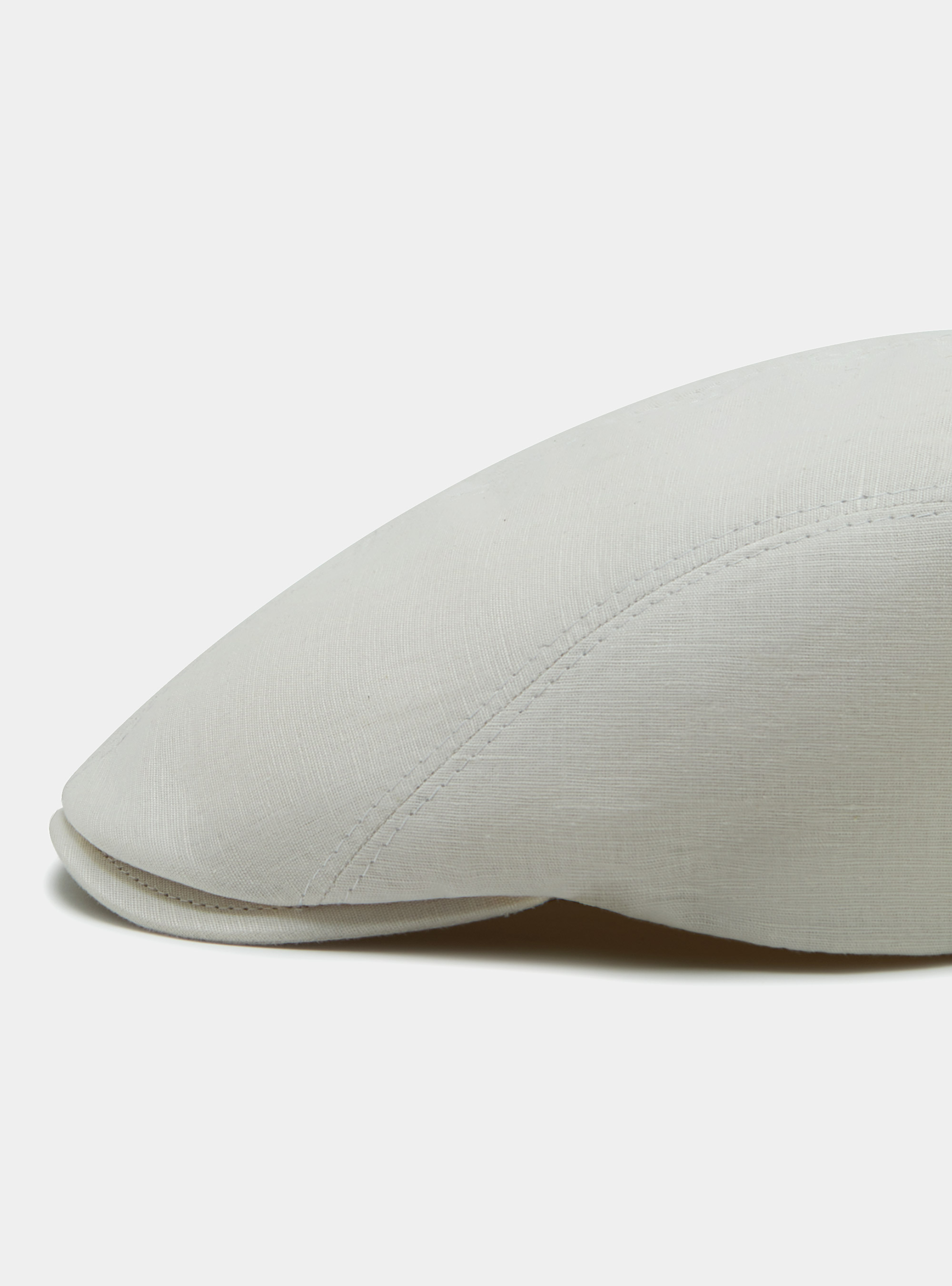 Coppola in puro lino tinta unita, ECRU