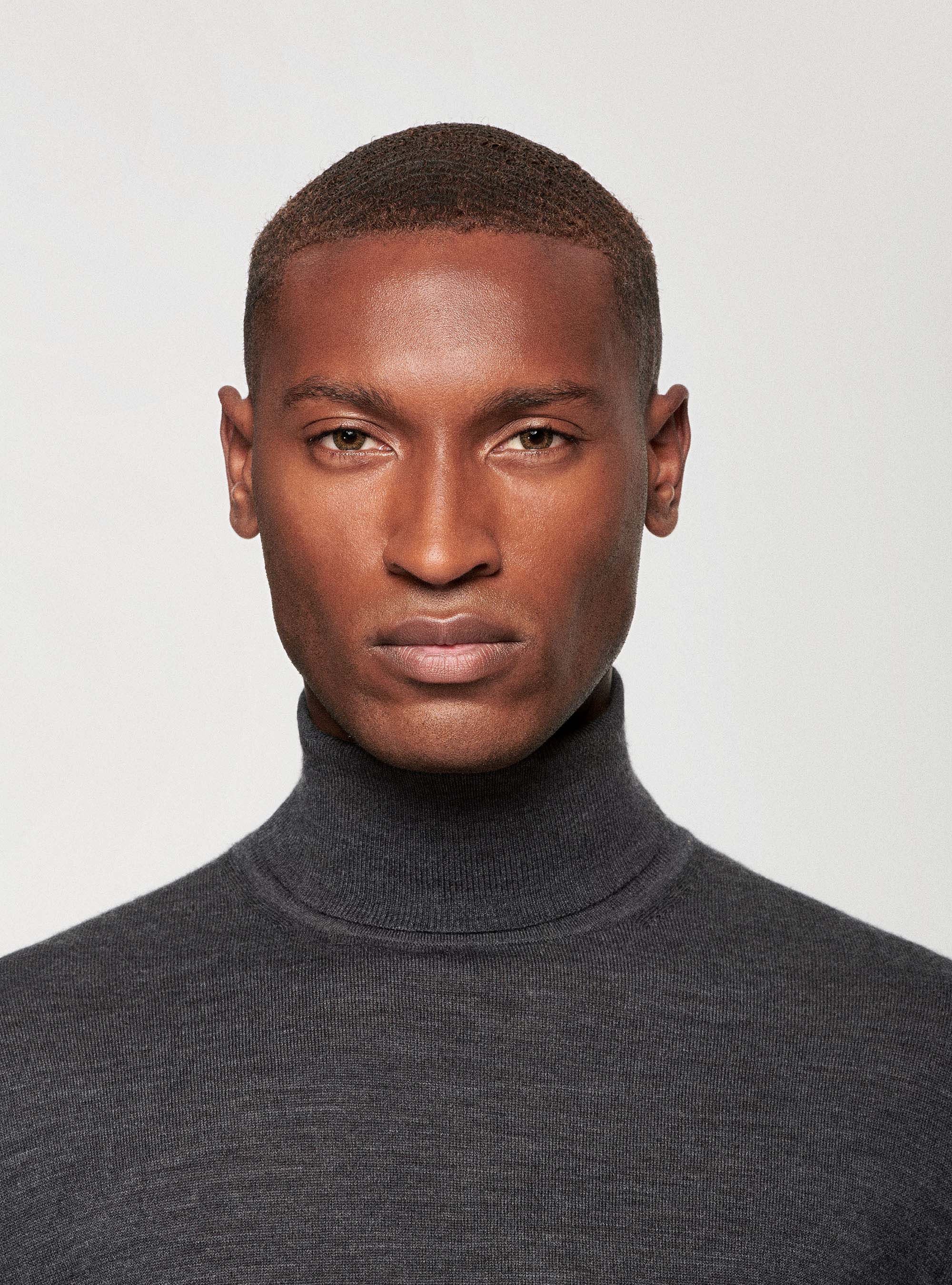 Dolcevita in pura lana merino, ASFALTO