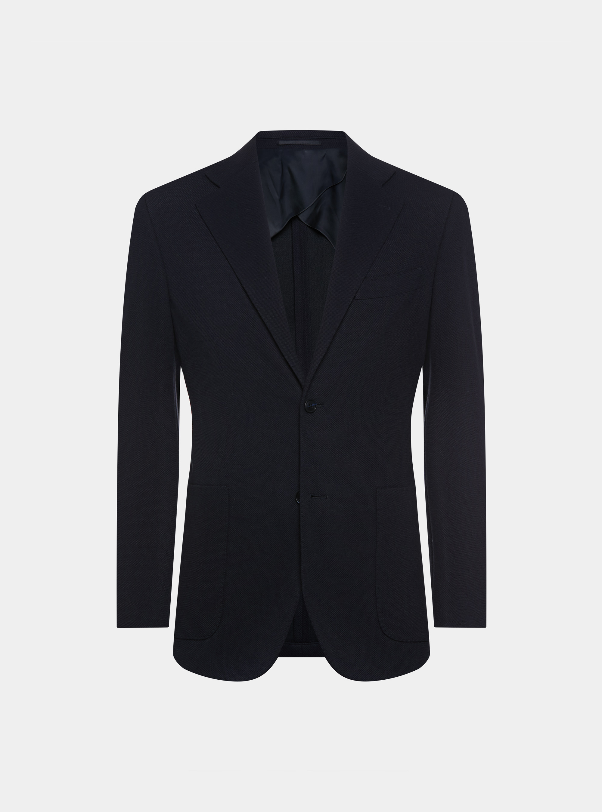 Giacca sfoderata in jersey, BLU NAVY