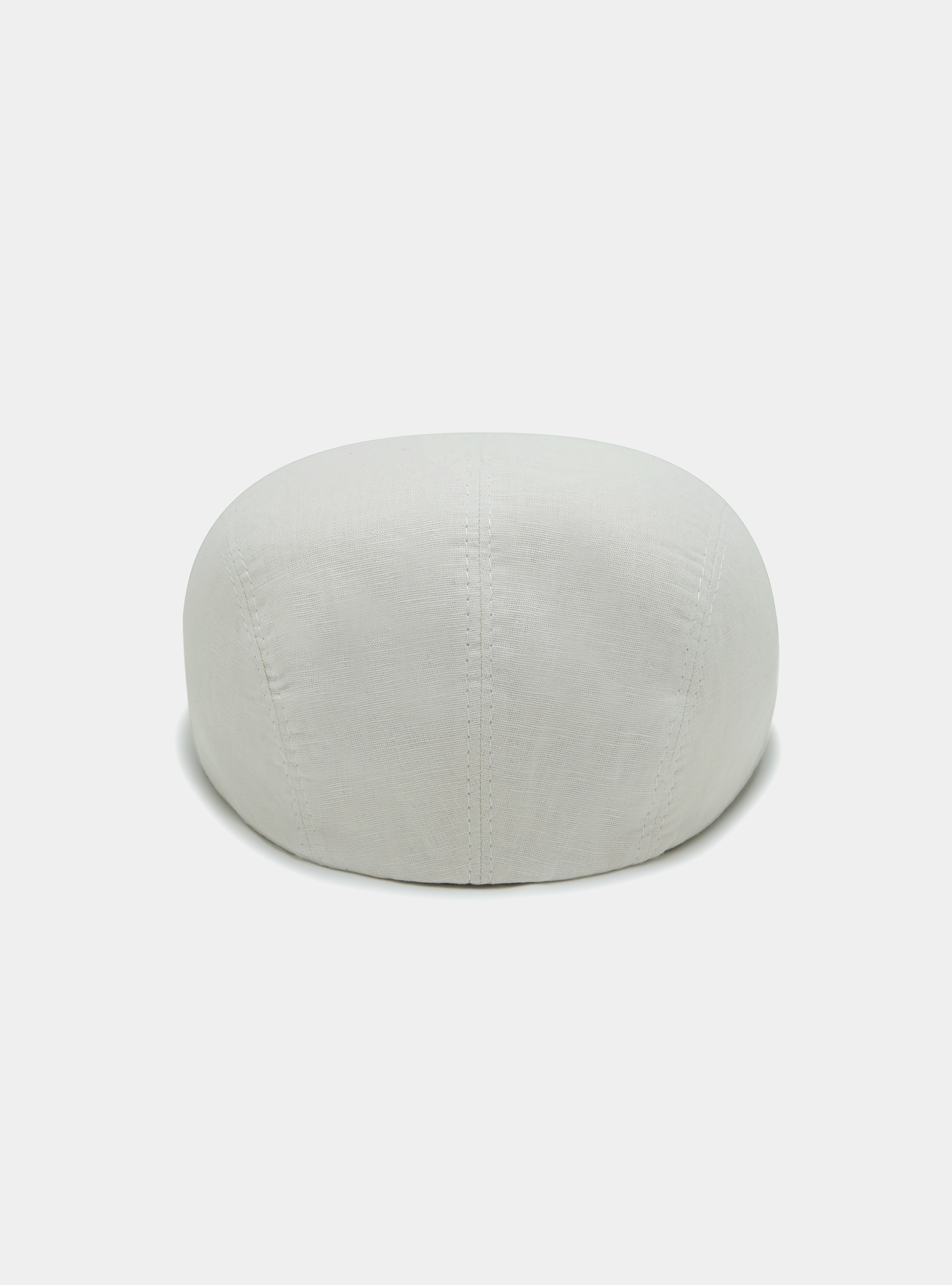 Coppola in puro lino tinta unita, ECRU