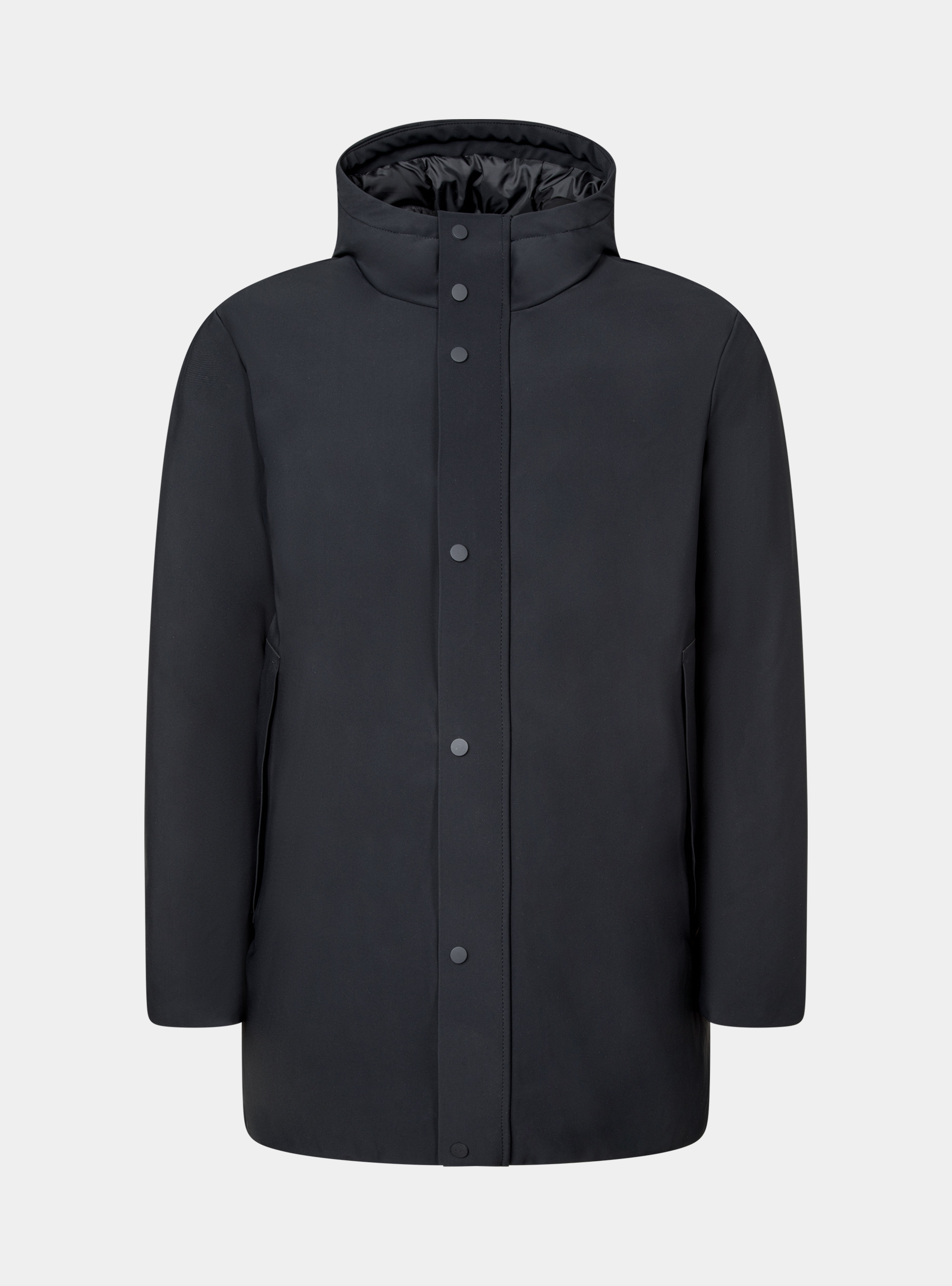 Giubbino in tessuto tecnico, BLU NAVY