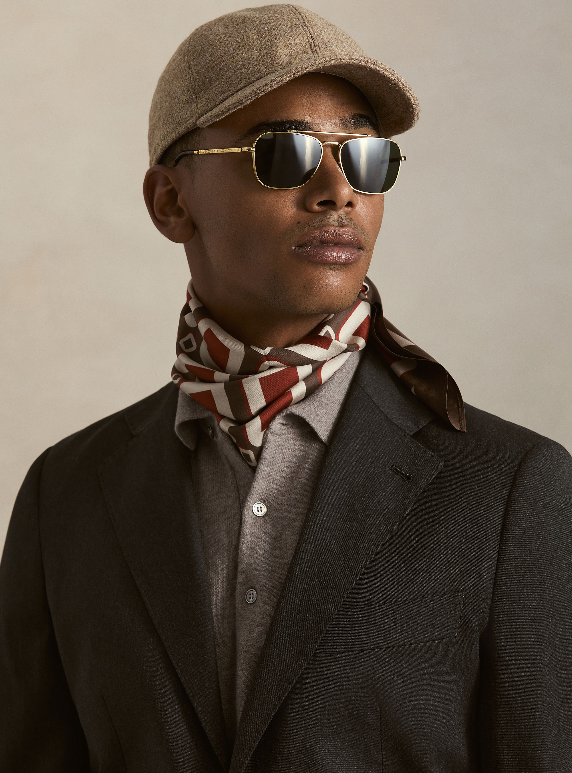 Slim fit classic suit blazer, ASPHALT GREY