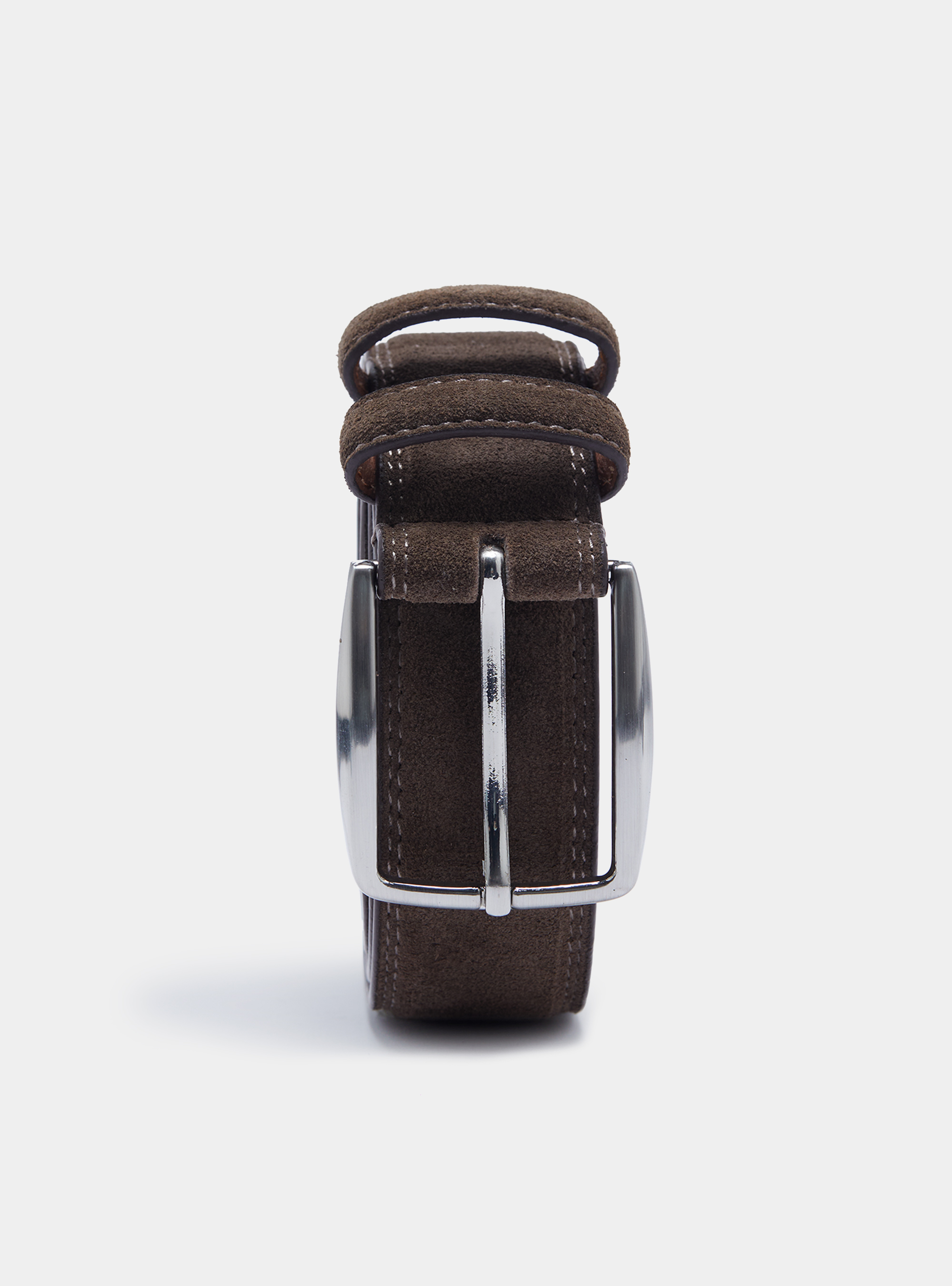 Ceinture en daim, MARRON