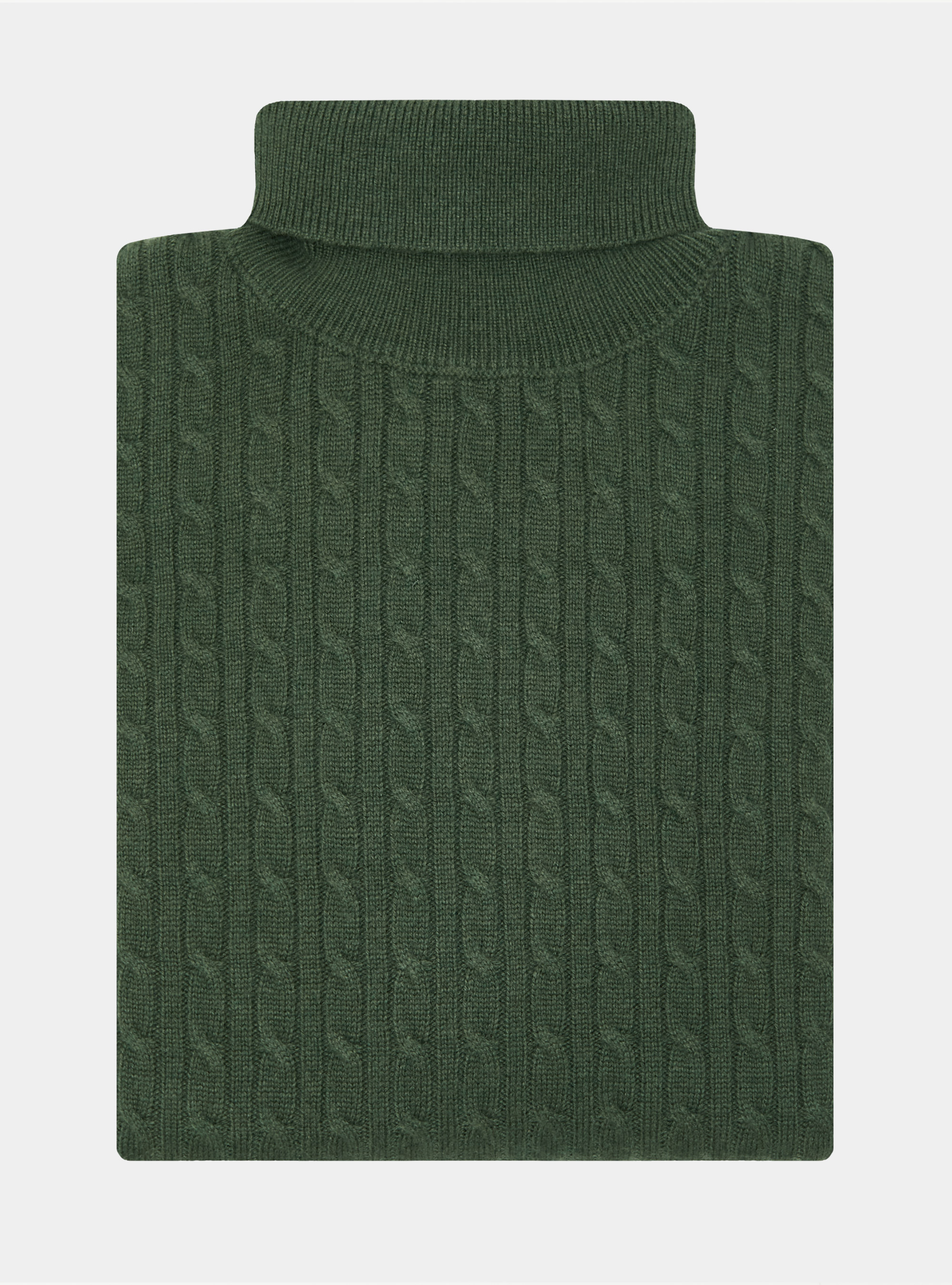 Wool-blend turtleneck sweater with braid, MILITARE 0609C