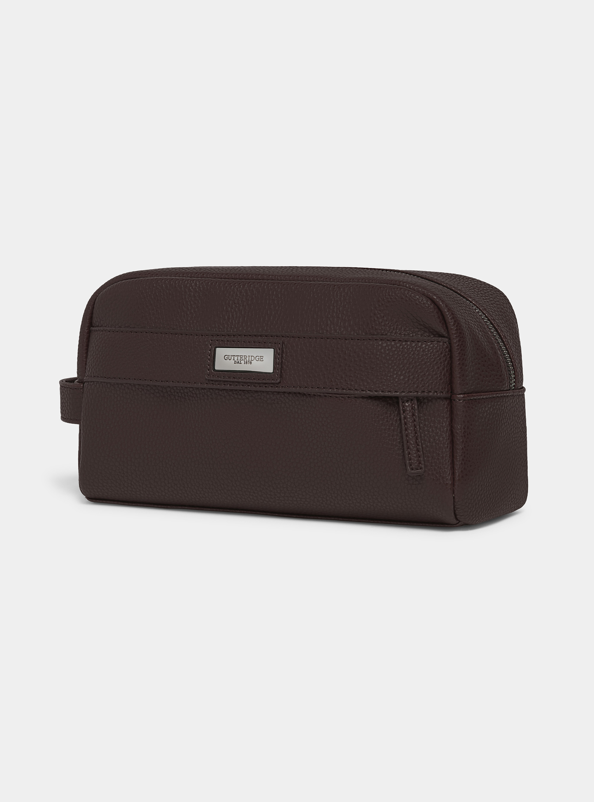 Necessaire con cerniera, BROWN