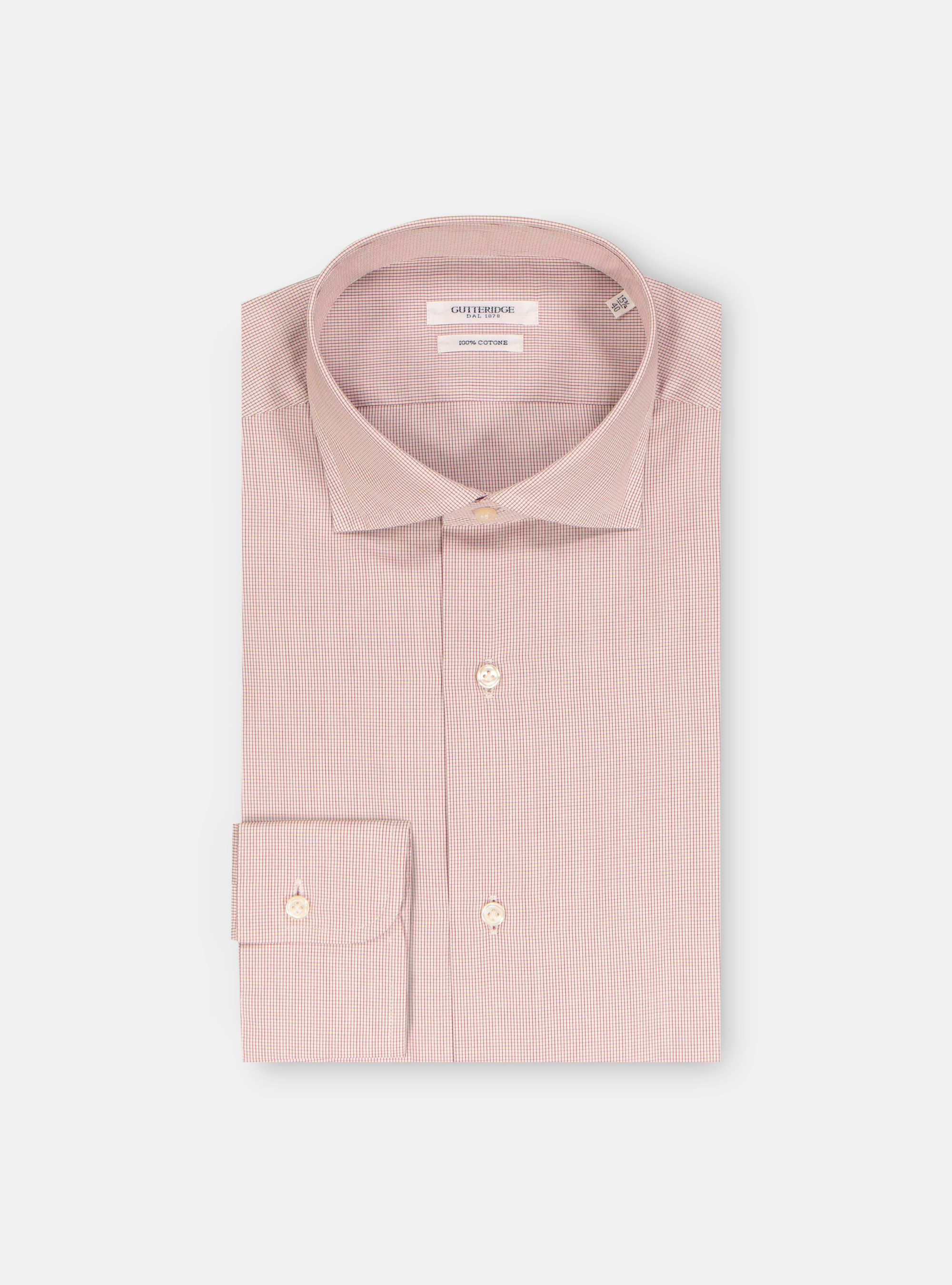 Mini checked shirt, RED