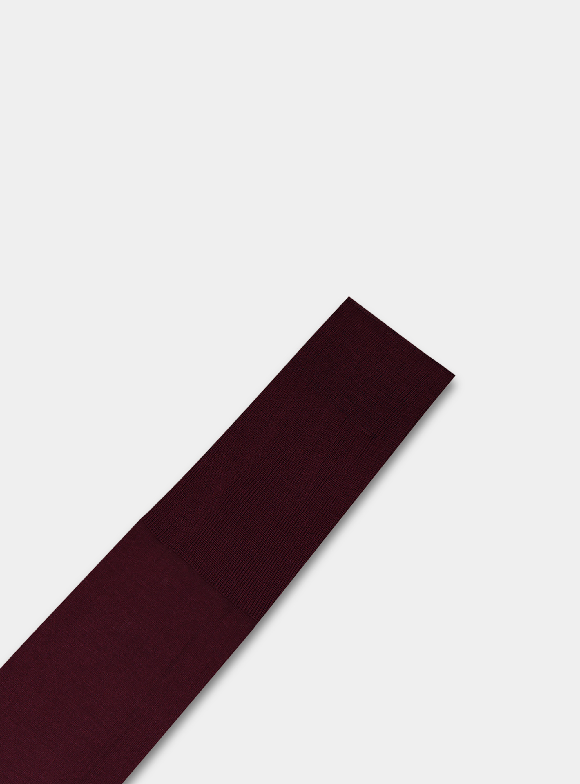 Calzini lunghi tinta unita in filo di Scozia, BORDEAUX